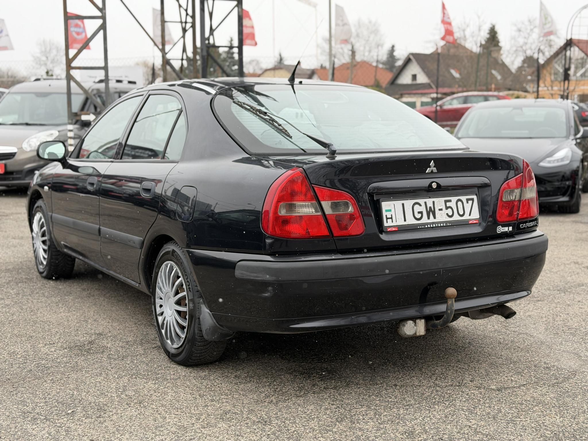 MITSUBISHI CARISMA 1.6 Classic Klima Magyarországi Vonóhorog Téli-nyári kerék garnitúra Friss műszaki vizsga!