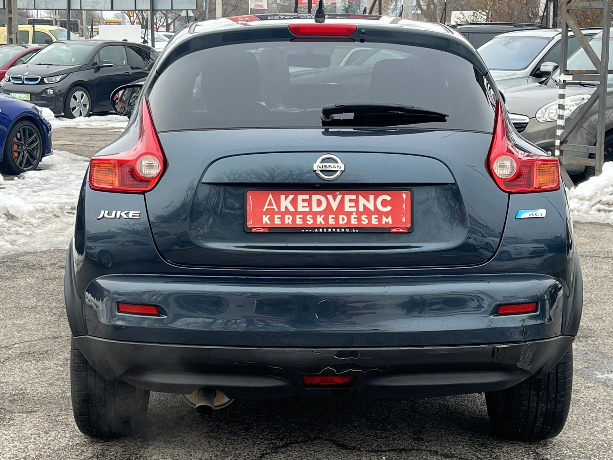 NISSAN JUKE 1.5 dCi Acenta Klima Tempomat Teljes szerviztörténet Tolatókamera!