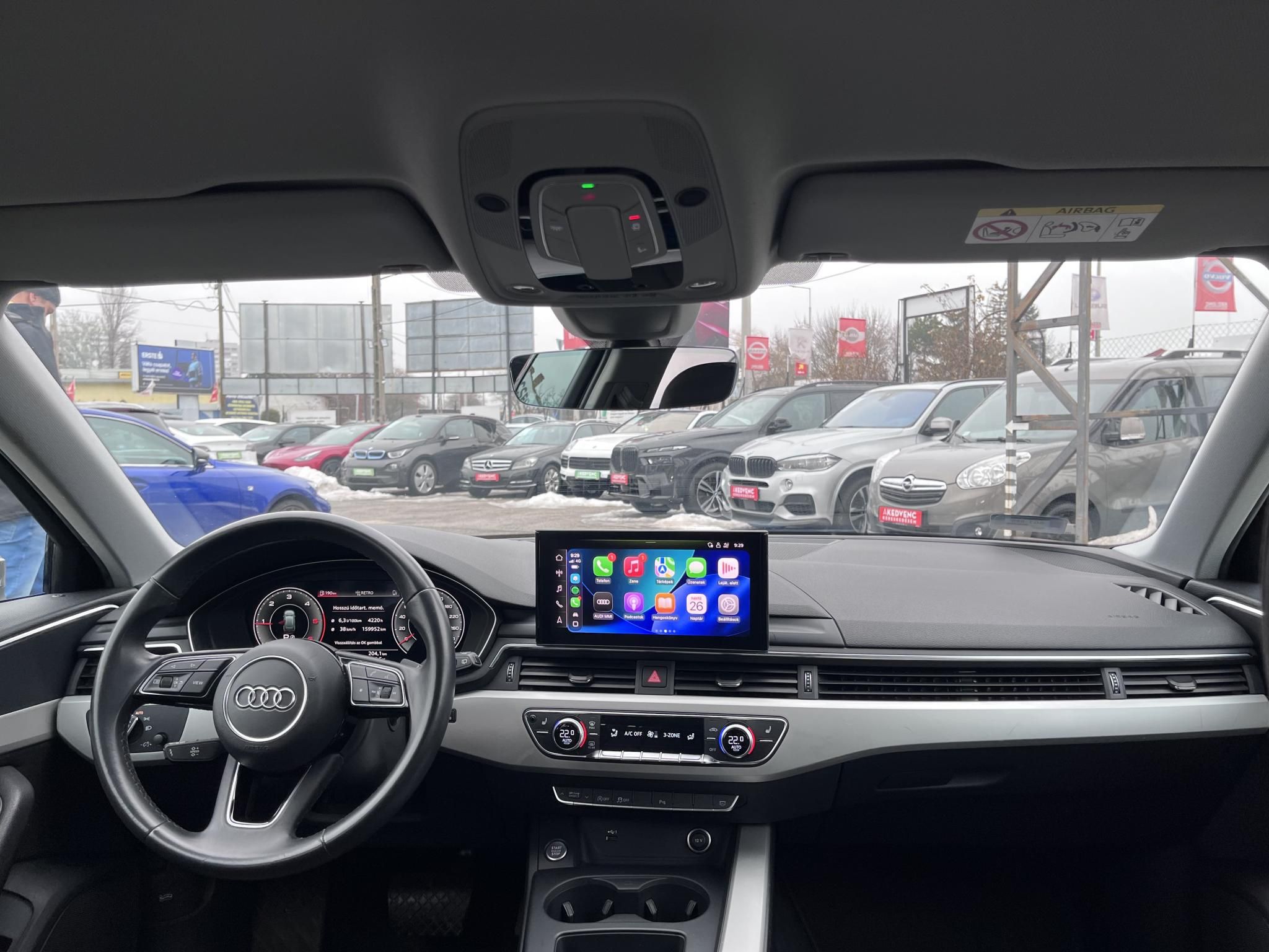 AUDI A4 Avant 40 TDI Advanced S-tronic M.o.-i. Virtual cockpit. Tempomat Navi Bluetooth Carplay