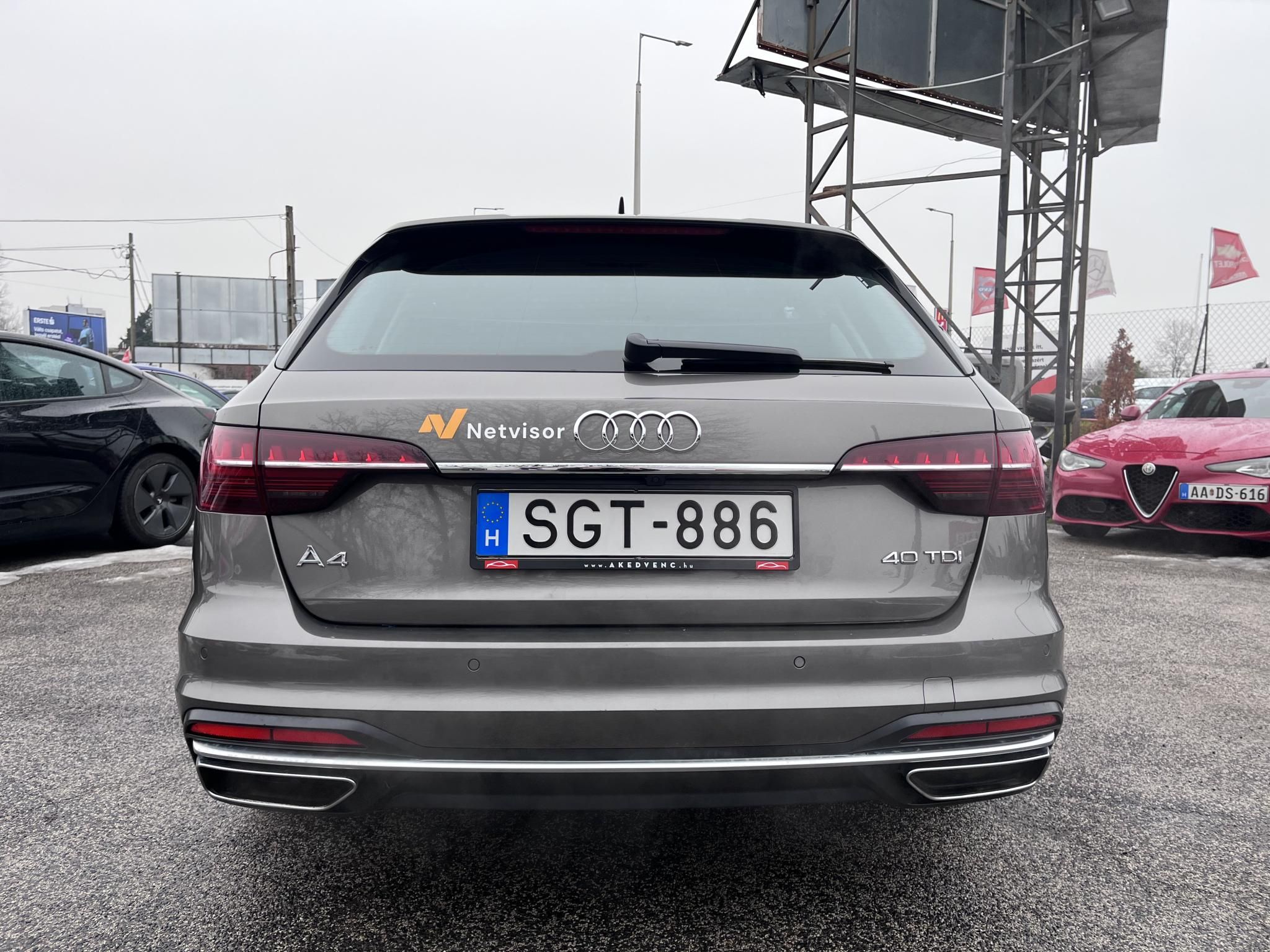 AUDI A4 Avant 40 TDI Advanced S-tronic M.o.-i. Virtual cockpit. Tempomat Navi Bluetooth Carplay