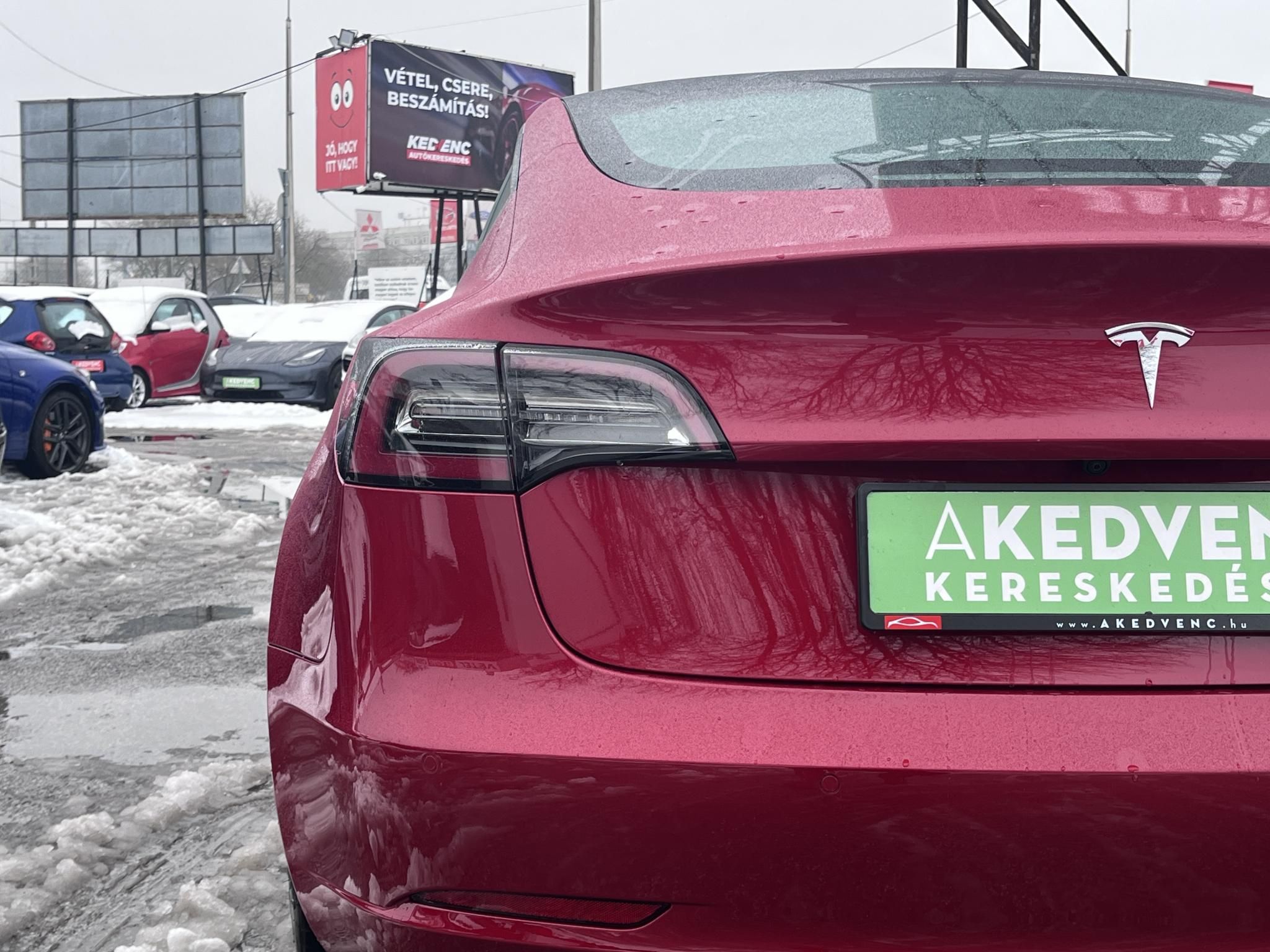 TESLA MODEL 3 Long Range AWD (Automata) 106e km. facelift. mátrix LED. hőszivattyú. premium hifi. garanciális!