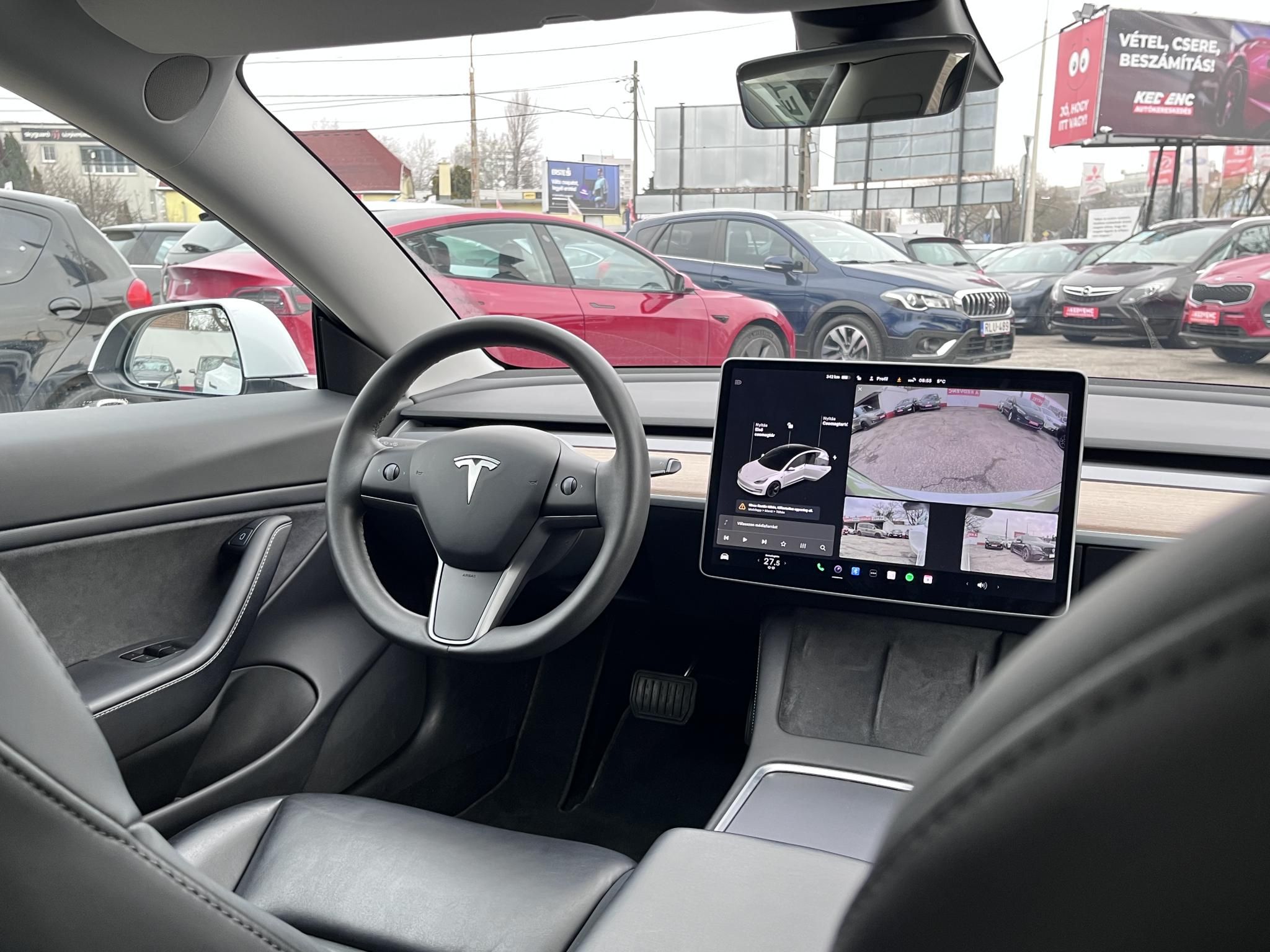 TESLA MODEL 3 Long Range AWD (Automata) Garanciális. hőszívattyús. 500km hatótáv
