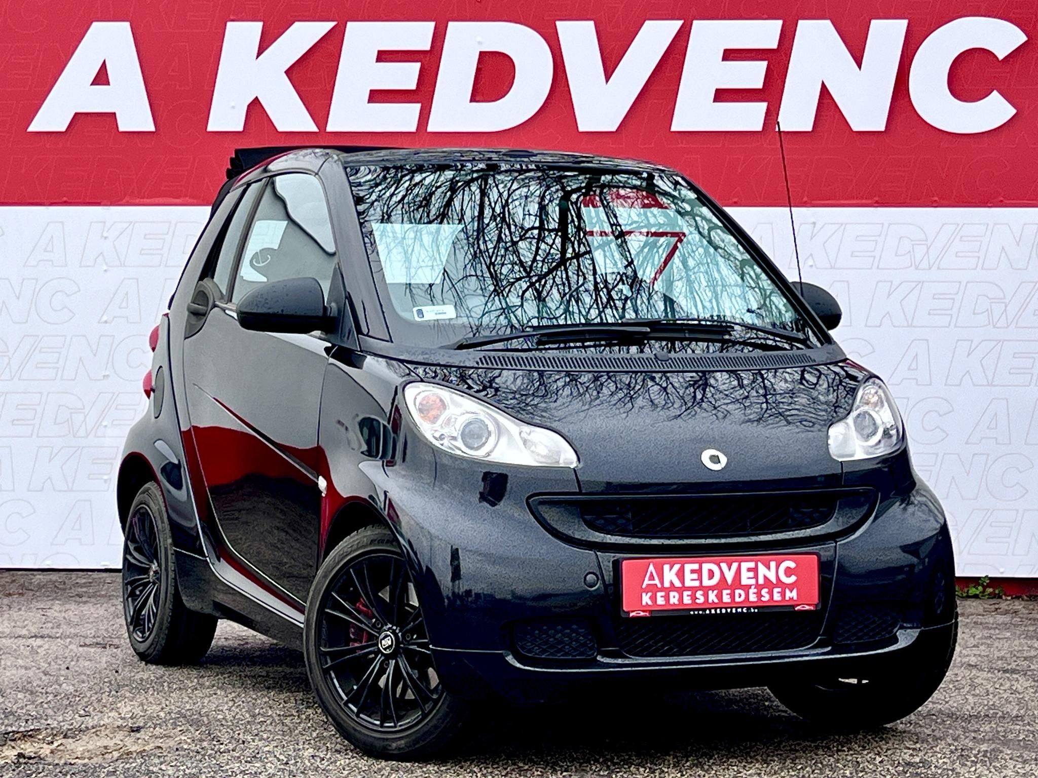 SMART FORTWO CABRIO 1.0 Pure Softip Kormányváltó. ülésfűtés. téli-nyári kerékszett