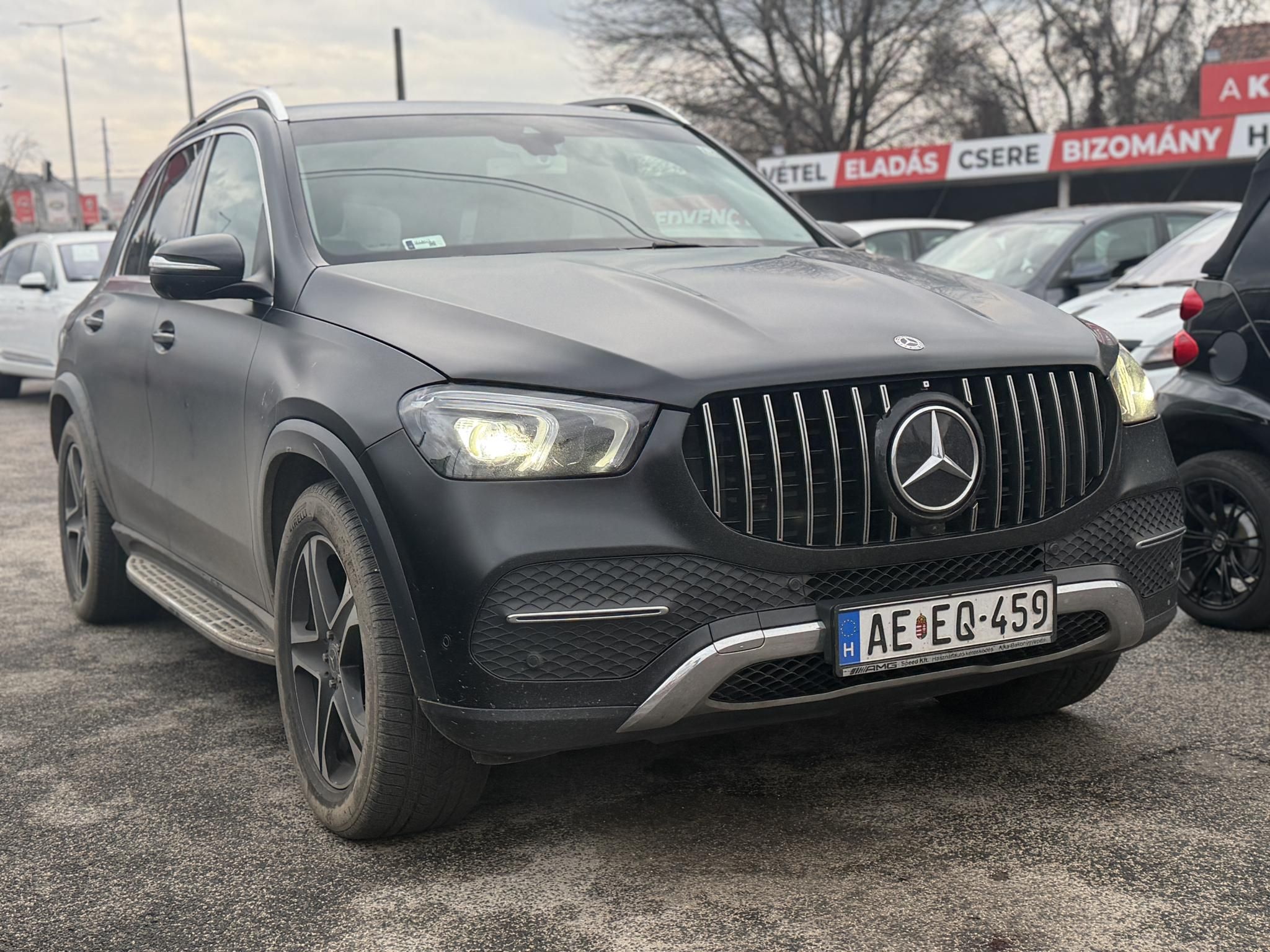 MERCEDES-BENZ GLE-OSZTÁLY GLE 300 d 4Matic 9G-TRONIC M.o.-i. márkaszervizelt. burmester. űléshűtés. memória. vonóhorog. carplay