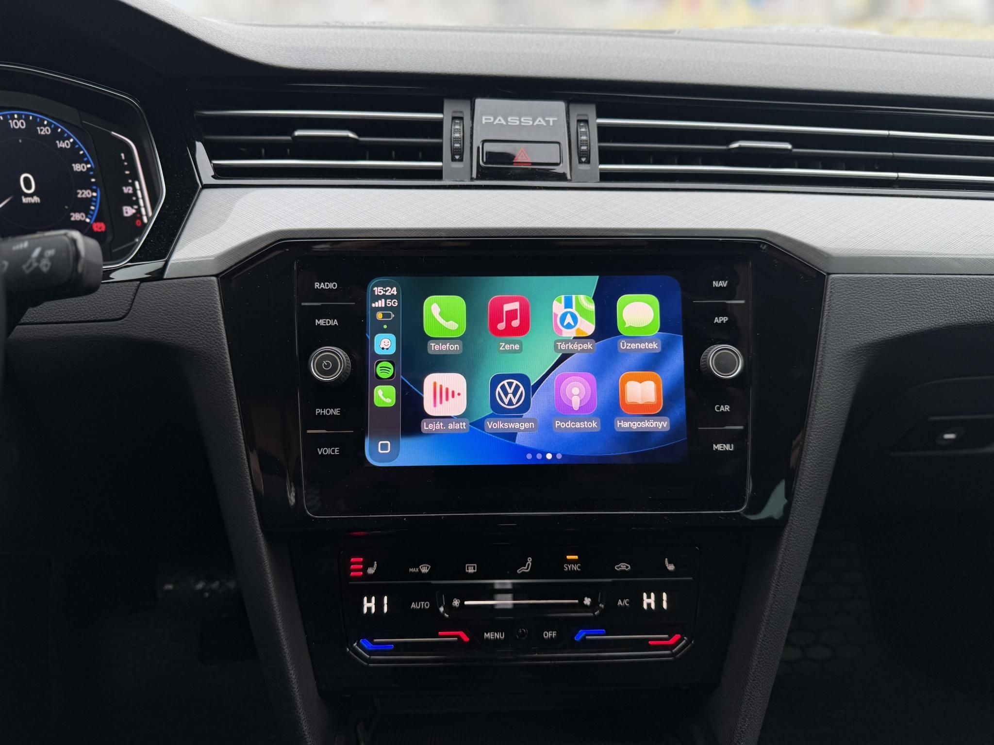 VOLKSWAGEN PASSAT VIII 2.0 TSI Business DSG R-line M.o.-i. FACELIFT. 190LE. sérülésmentes!