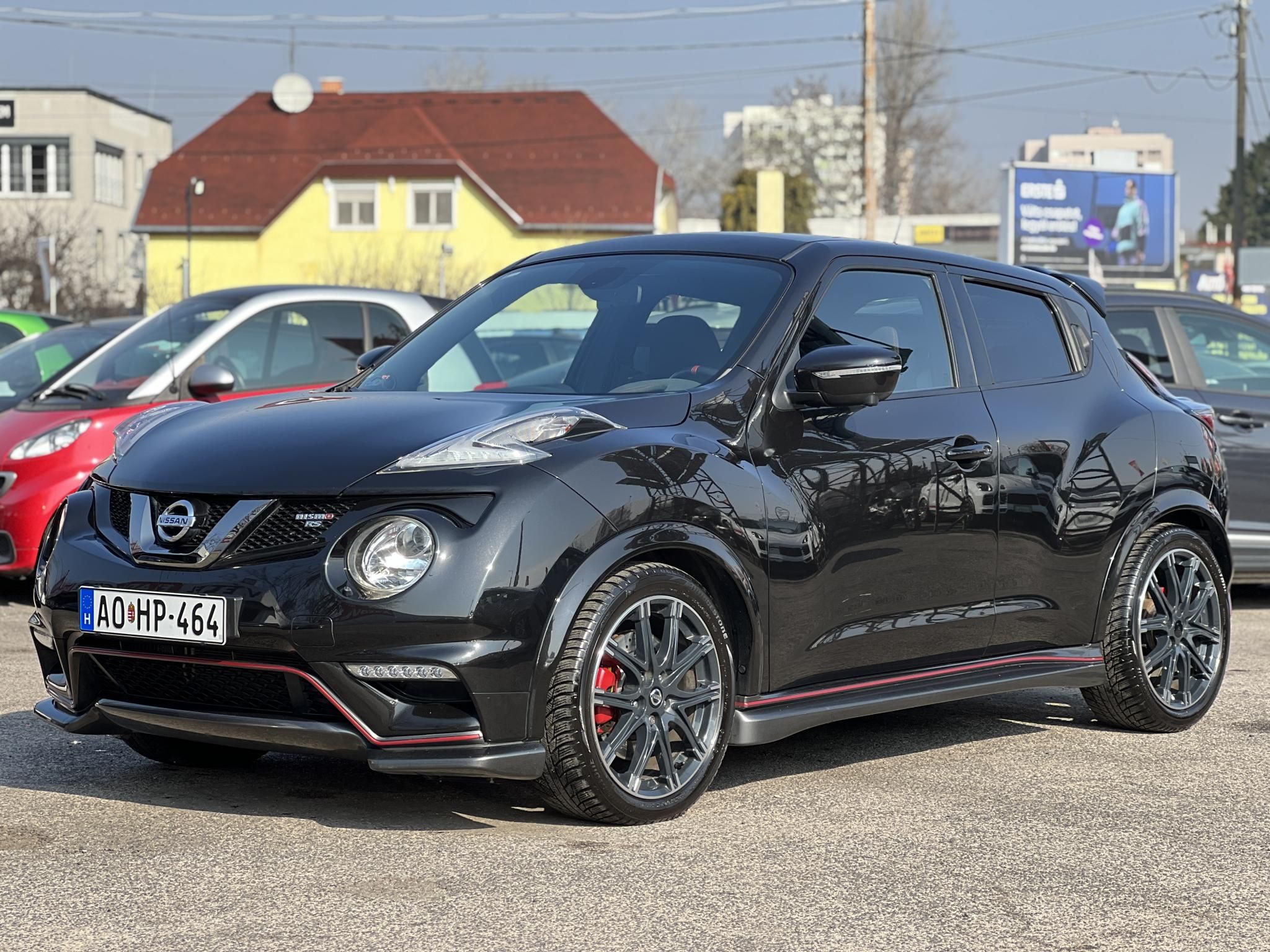 NISSAN JUKE 1.6 DIG-T Nismo RS E6 69e km. Limited edition. Végig vezetett szervizkönyv. Gyári fényezés. 360 kamera