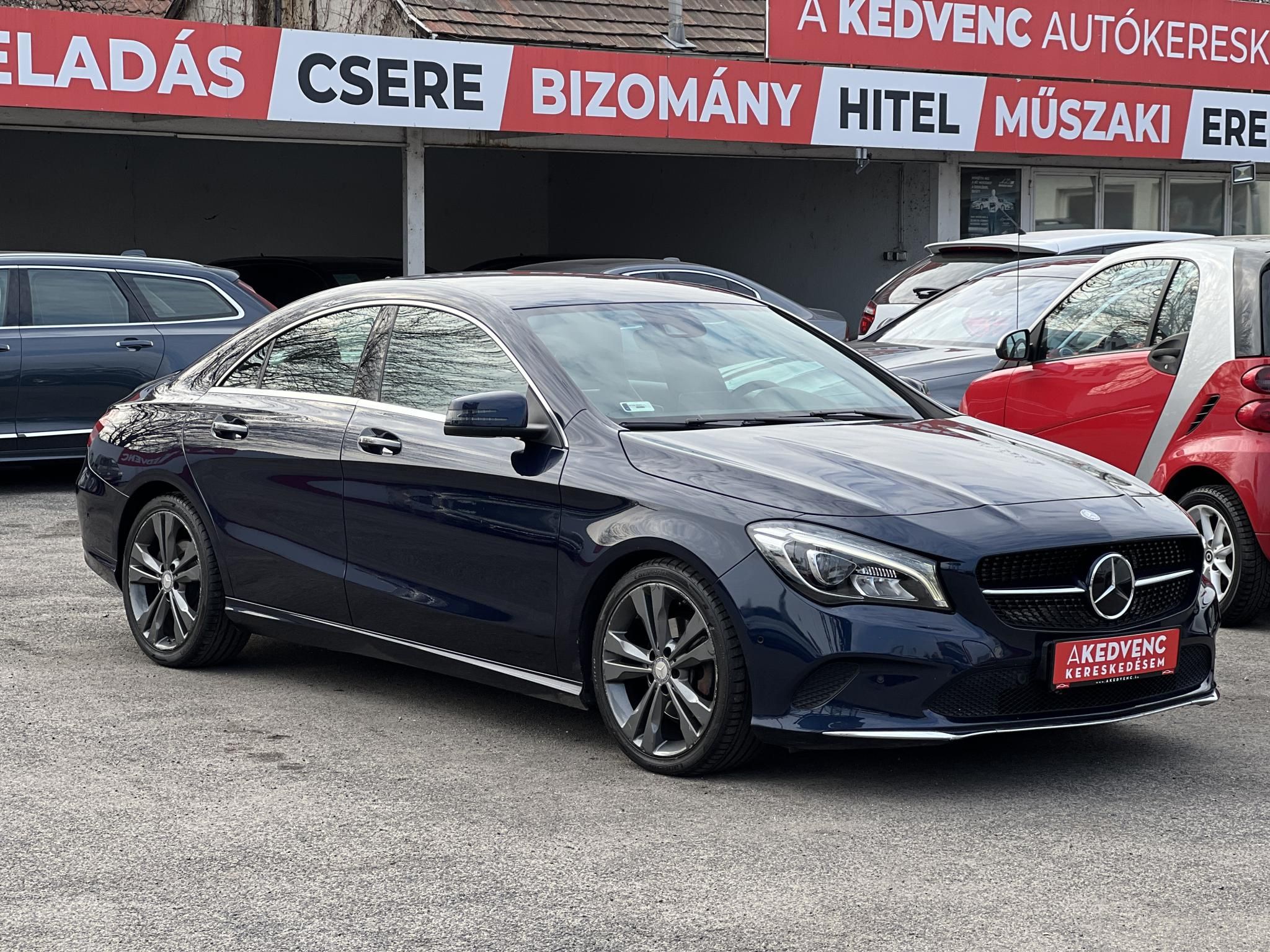 MERCEDES-BENZ CLA 200 7G-DCT M.o.-i. világos belső. harman/kardon. memória. CARPLAY
