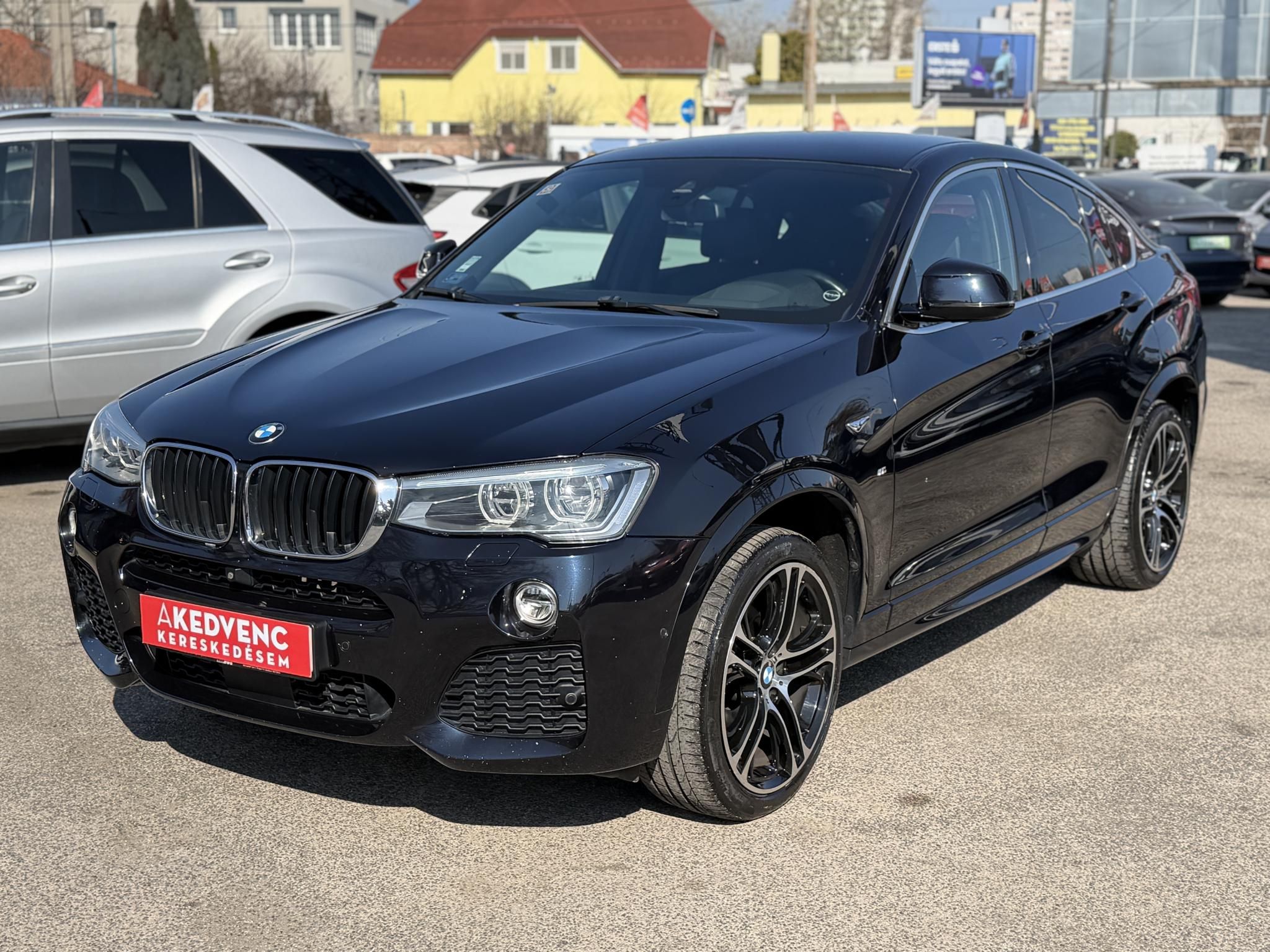 BMW X4 xDrive20d M Sport (Automata) 133e km. M.o.-i. magasan felszerelt. téli-nyári kerék. teljes szerviztörténet!