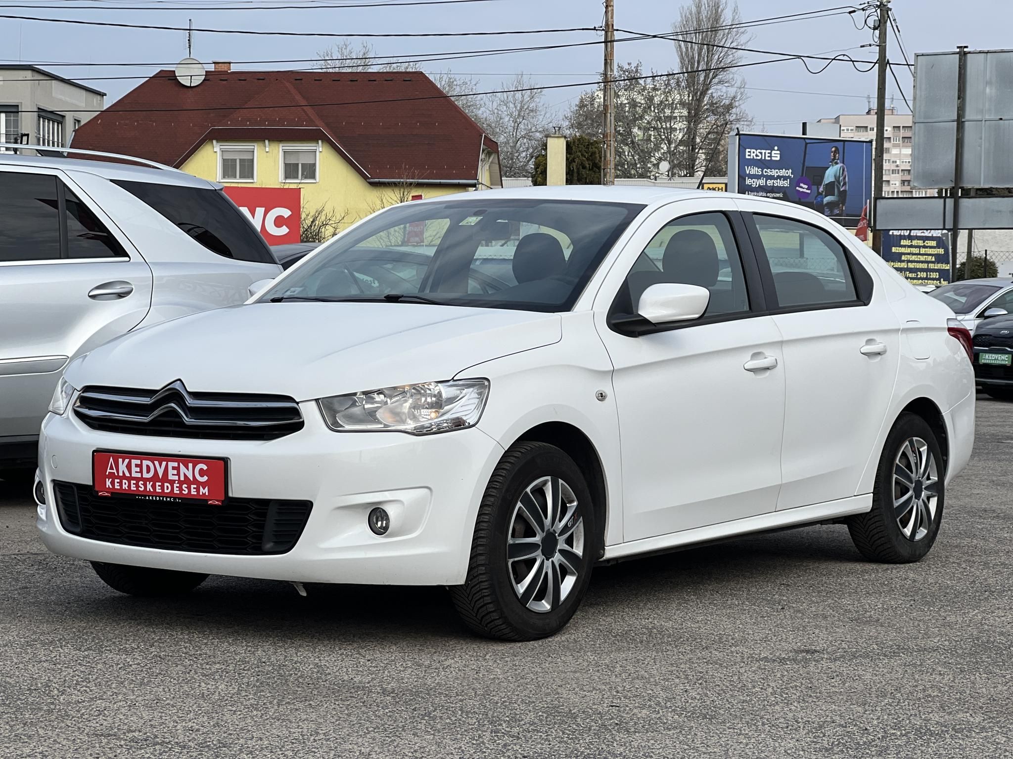 CITROEN C-ELYSEE C-Elysée 1.2 VTi PureTech Sélection 124e km. Magyarországi. Új kuplung. Vezérlés cserélve!