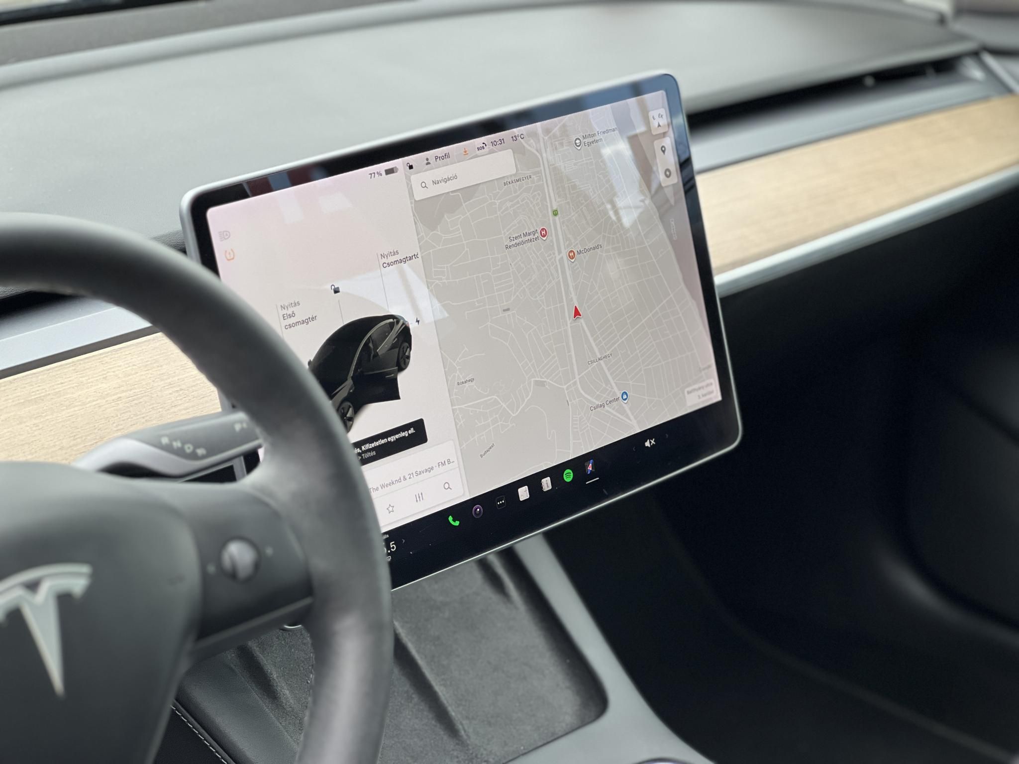 TESLA MODEL 3 Long Range AWD (Automata) 63e km. mátrix LED. hőszivattyú. garanciális. kitűnő állapot!