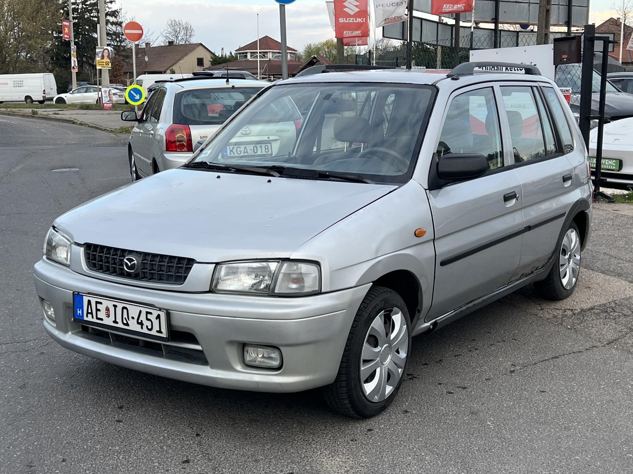 MAZDA DEMIO 1.3i GLX Comfort klíma. szervokormány. elektromos tükrök. 2027.11-ig műszaki