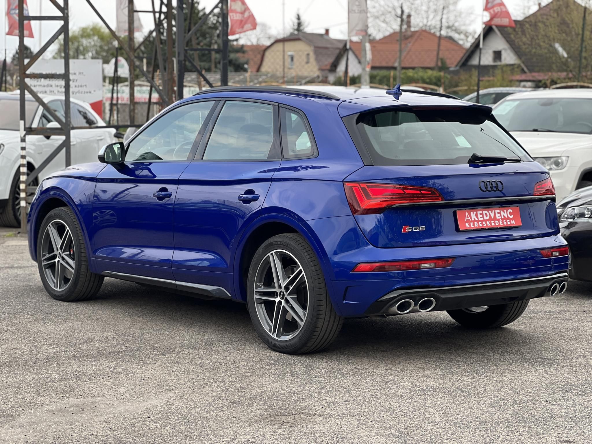 AUDI SQ5 55 TDI quattro Tiptronic ic 86e km. Virtual cockpit. Végig márkaszervizelt. Gyönyörű állapot!