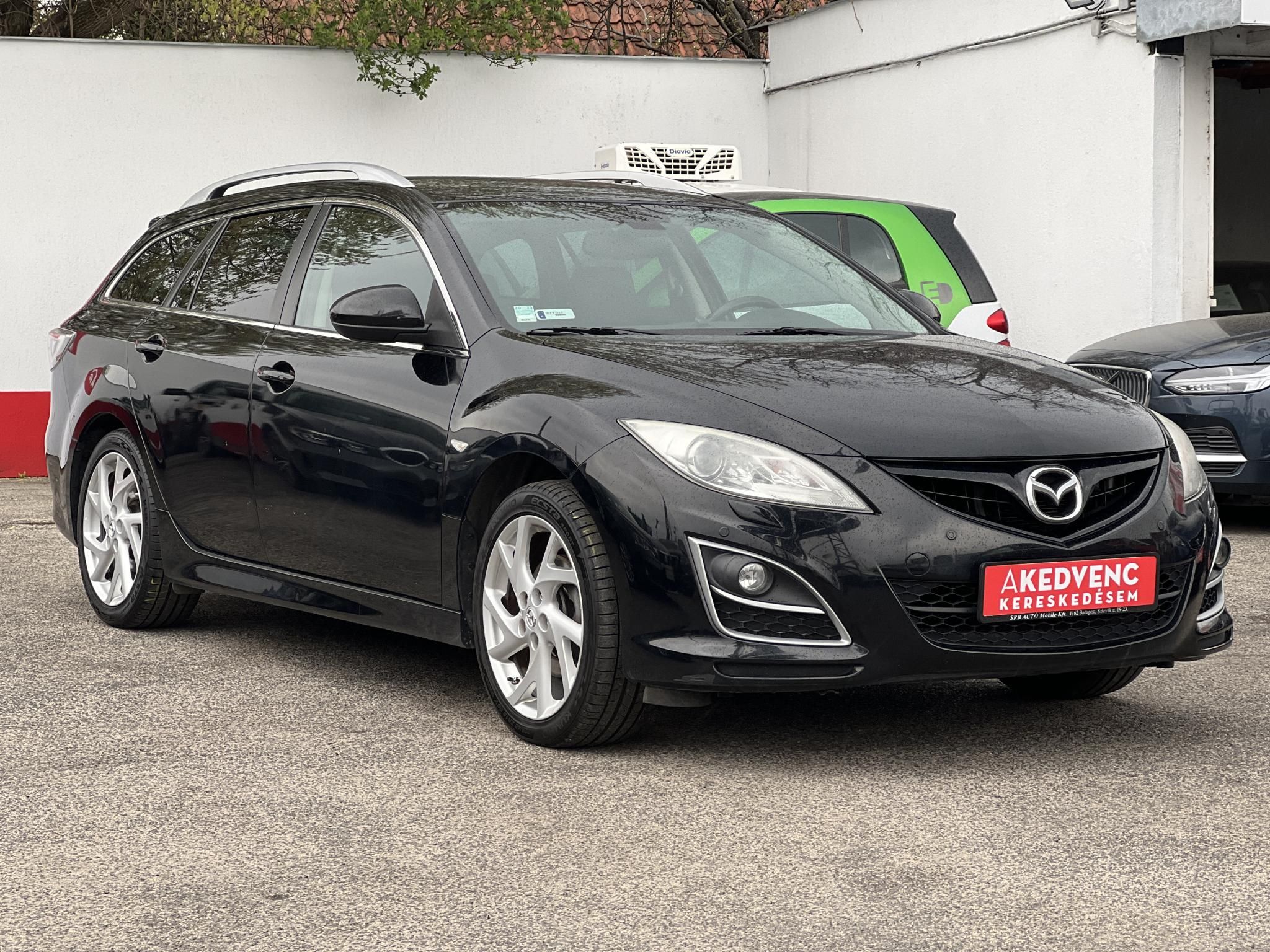 MAZDA 6 Sportkombi 2.5 GTA Xenon Keyless Ülésfűtés Navi BOSE Téli-nyári kerék szett!