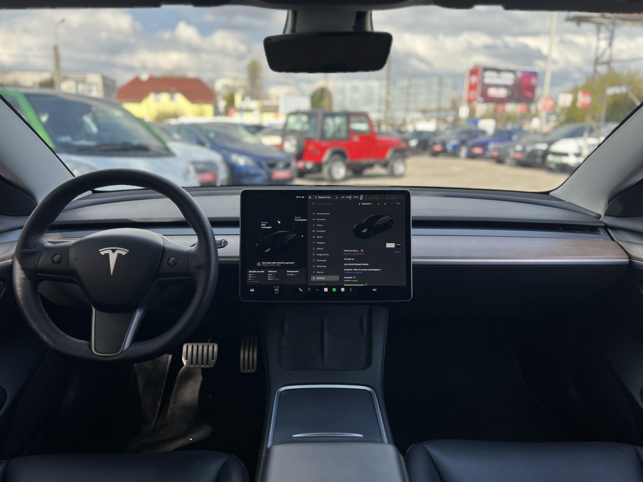 TESLA MODEL 3 Performance AWD (Automata) Hőszivattyú. garanciális!