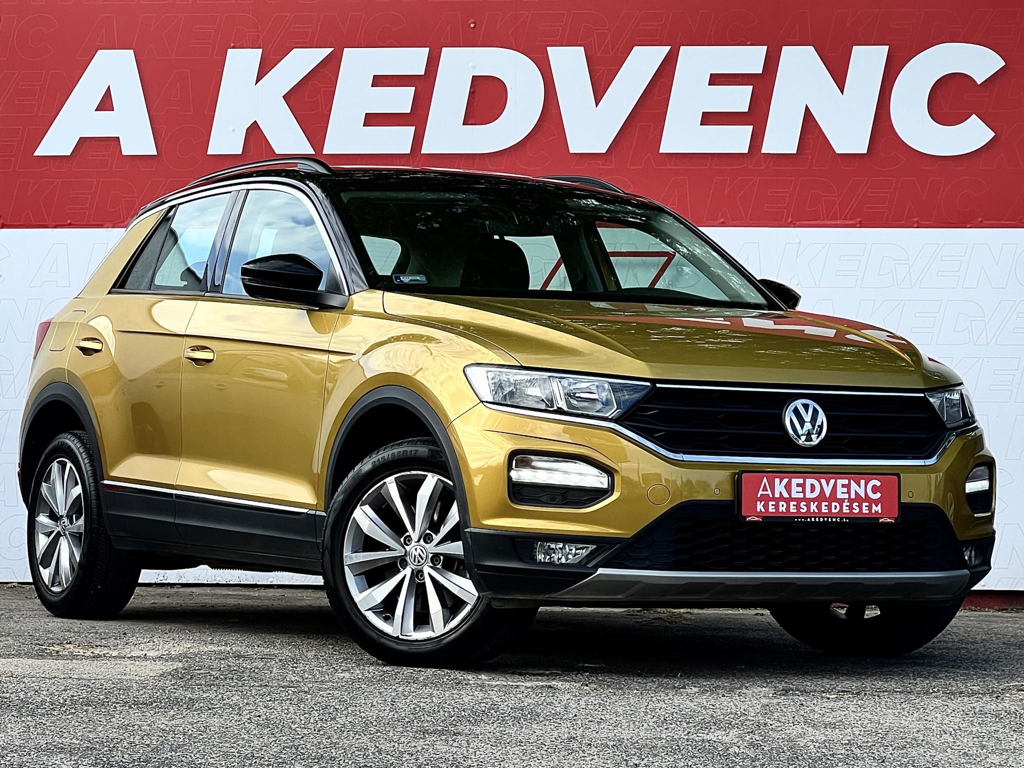 VOLKSWAGEN T-ROC 1.5 TSI ACT Style DSG 140e km. Magyarországi. Friss műszaki vizsga!