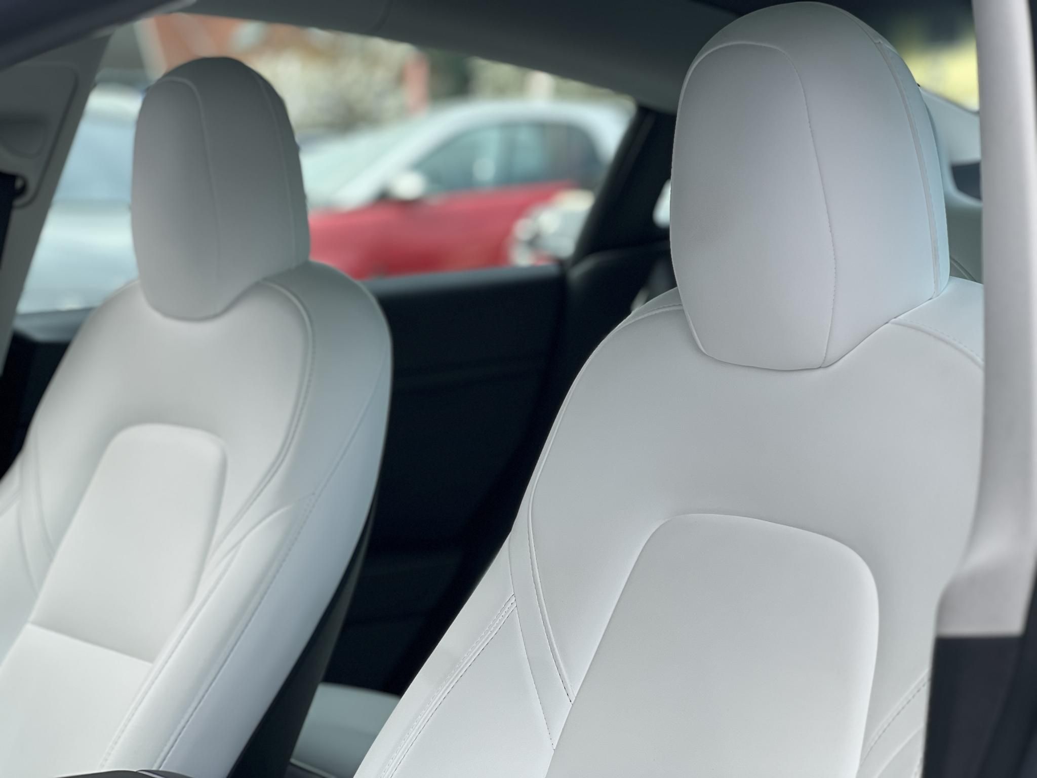 TESLA MODEL 3 Long Range AWD (Automata) 63e km. sérülésmentes. mátrix LED. hőszivattyú. premium hifi. FEHÉR BELSŐ!