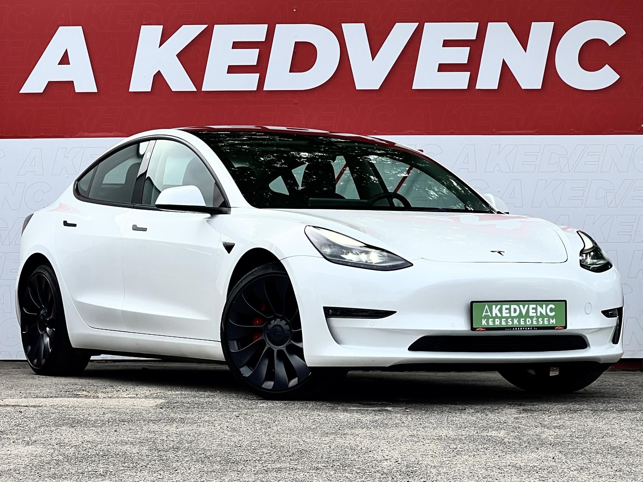 TESLA MODEL 3 Performance AWD (Automata) MÁTRIX LED. hőszivattyú. garanciális!