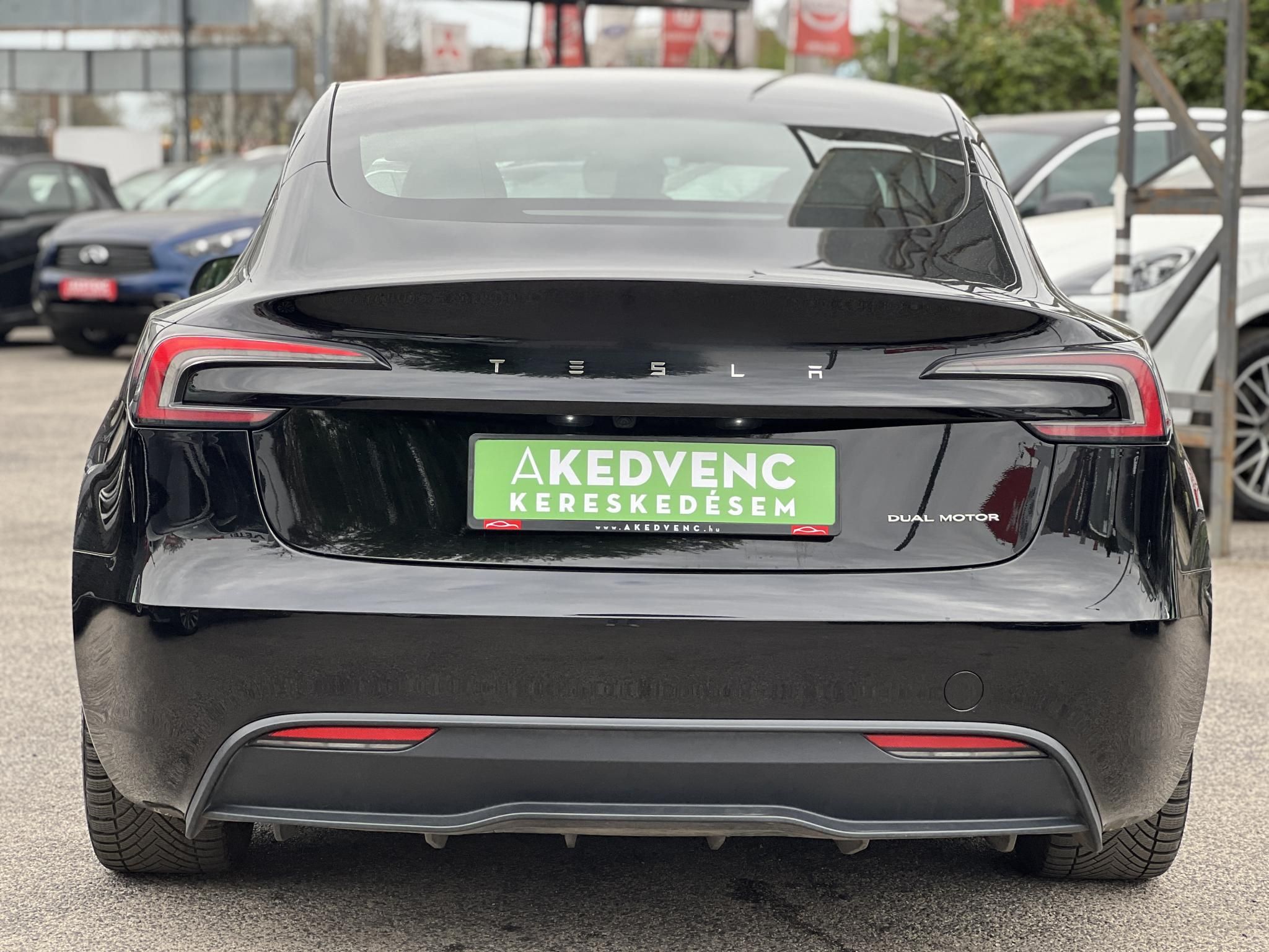 TESLA MODEL 3 Long Range AWD (Automata) HIGHLAND. EAP! LED mátrix. gyári garancia 2031-ig!