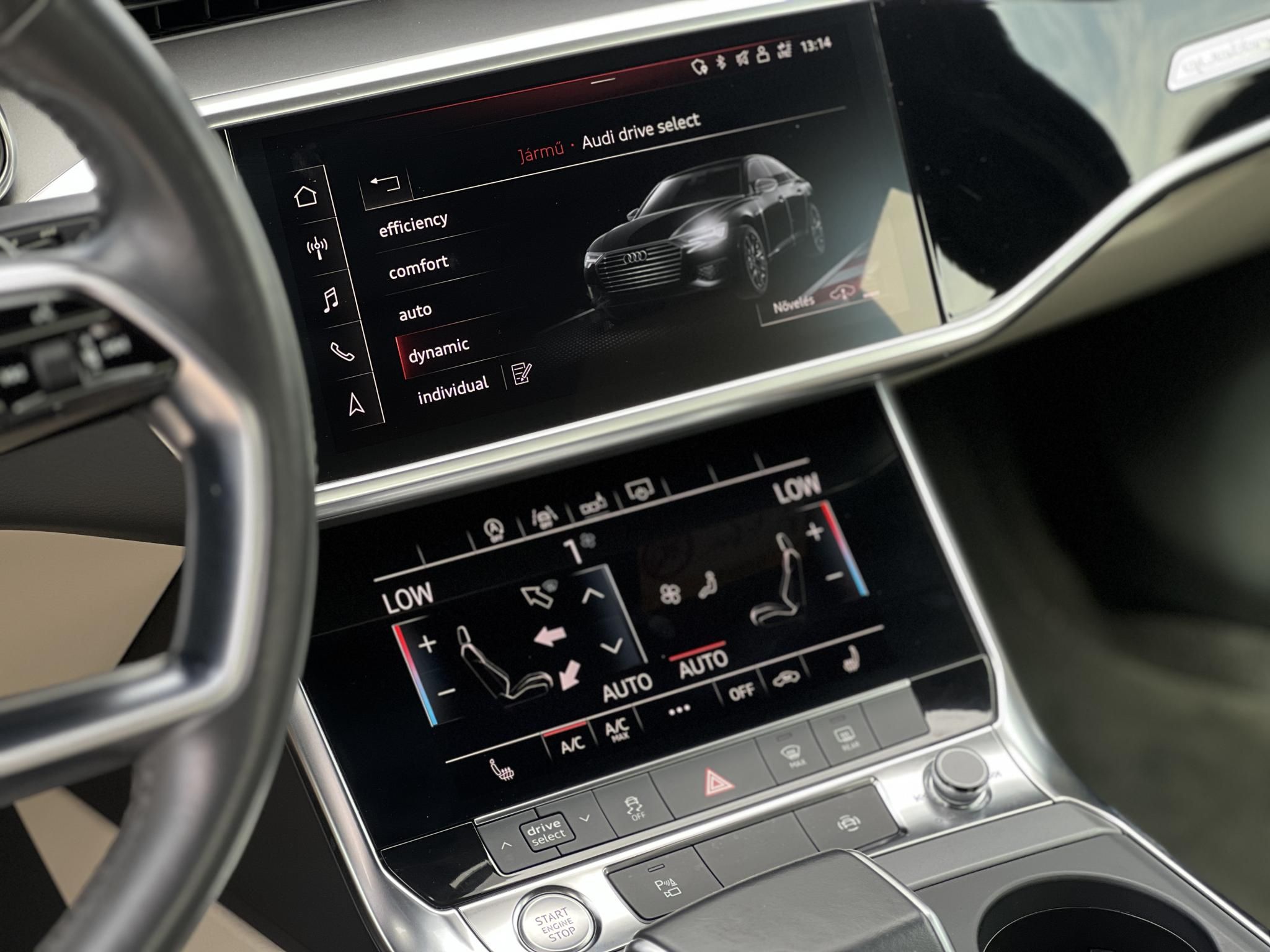 AUDI A6 55 TFSI Sport quattro S-tronic 97e km. LED Virtual Cockpit Memória Vajbőr Kamera Távtartó Sávtartó