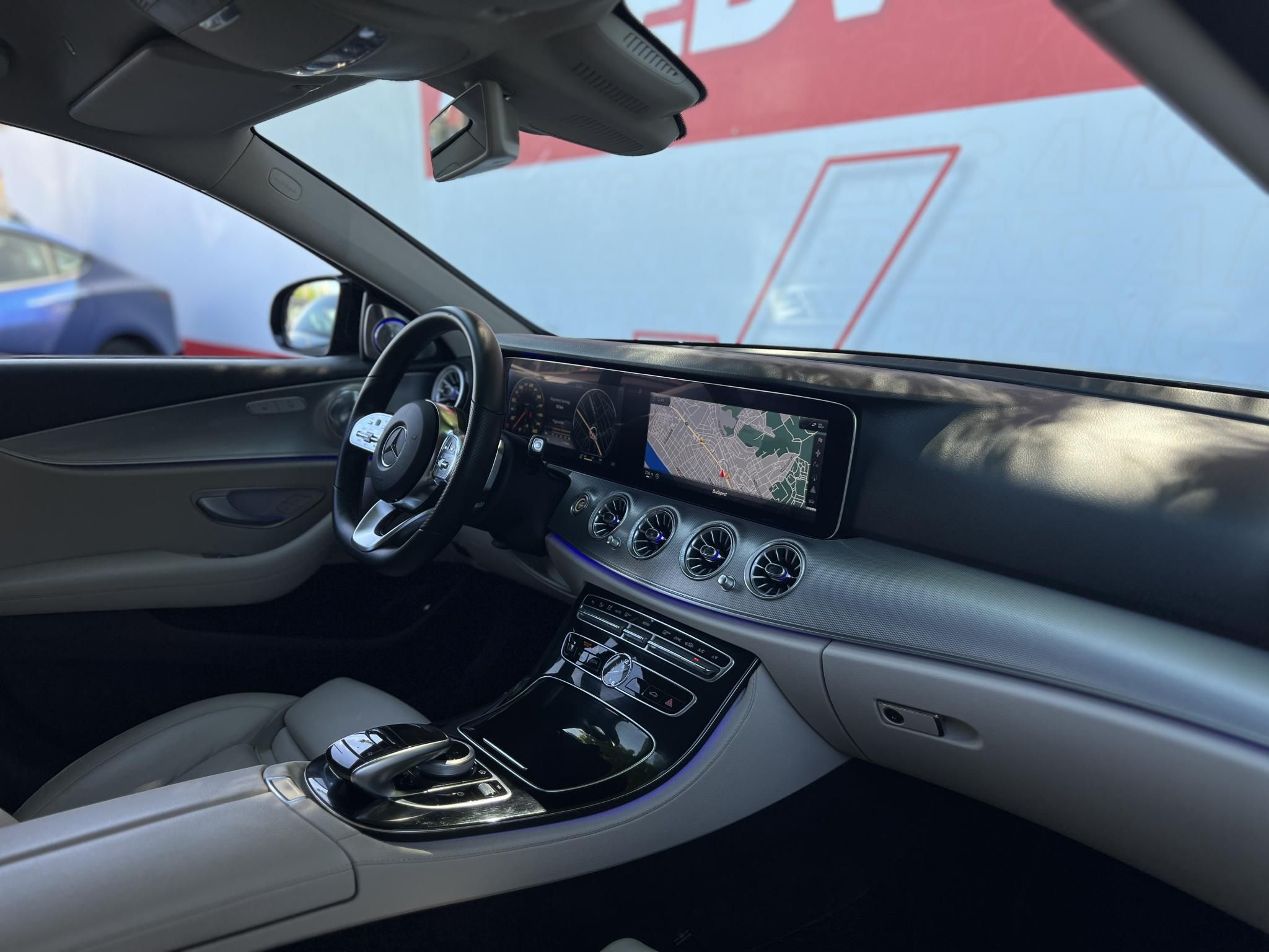 MERCEDES-BENZ E 220 d 9G-TRONIC HIGH END BURMESTER! Virtual COCKPIT. vaj bőrbelső. frissen szervizelt!