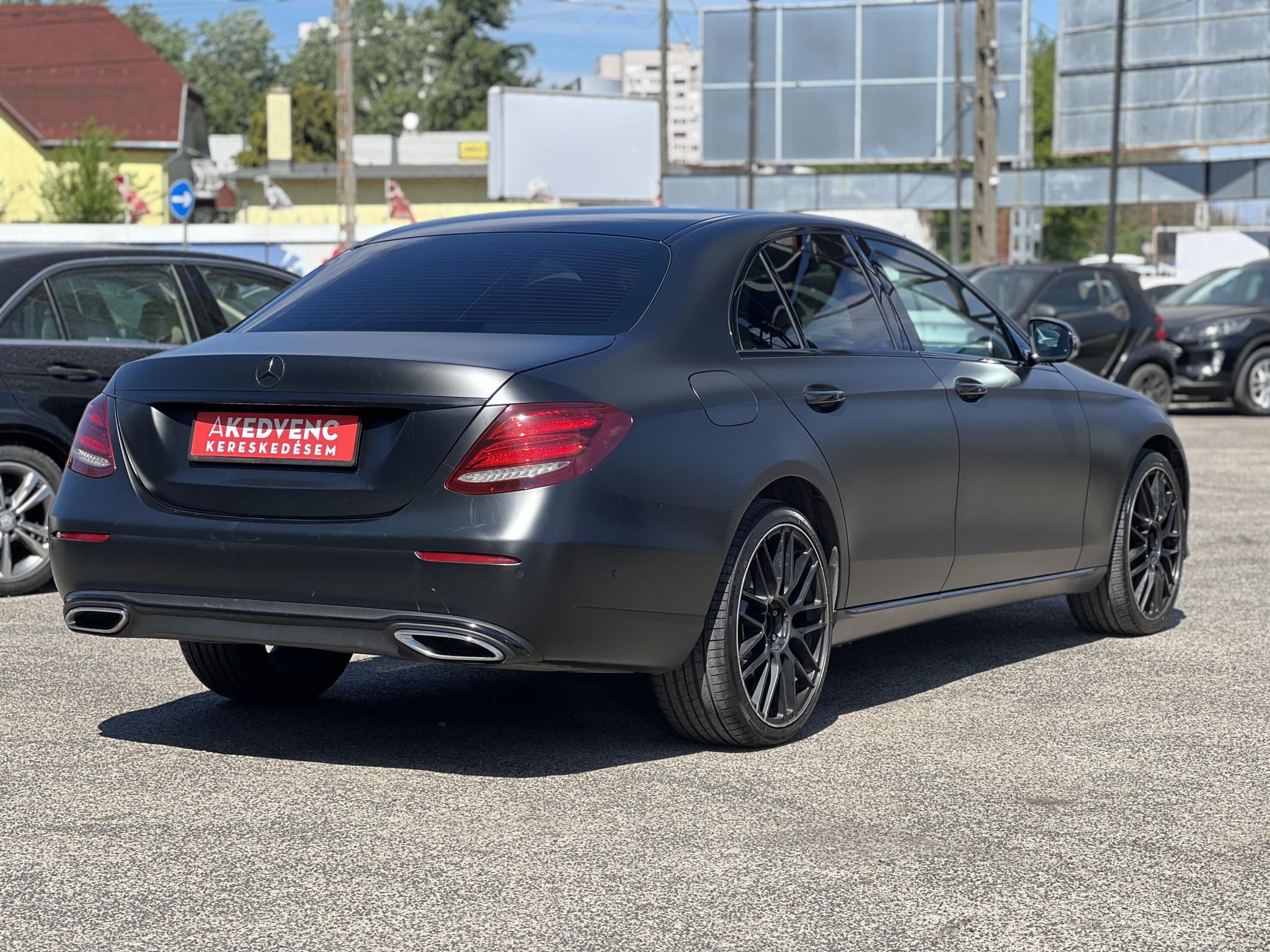 MERCEDES-BENZ E 220 d 9G-TRONIC HIGH END BURMESTER! Virtual COCKPIT. vaj bőrbelső. frissen szervizelt!