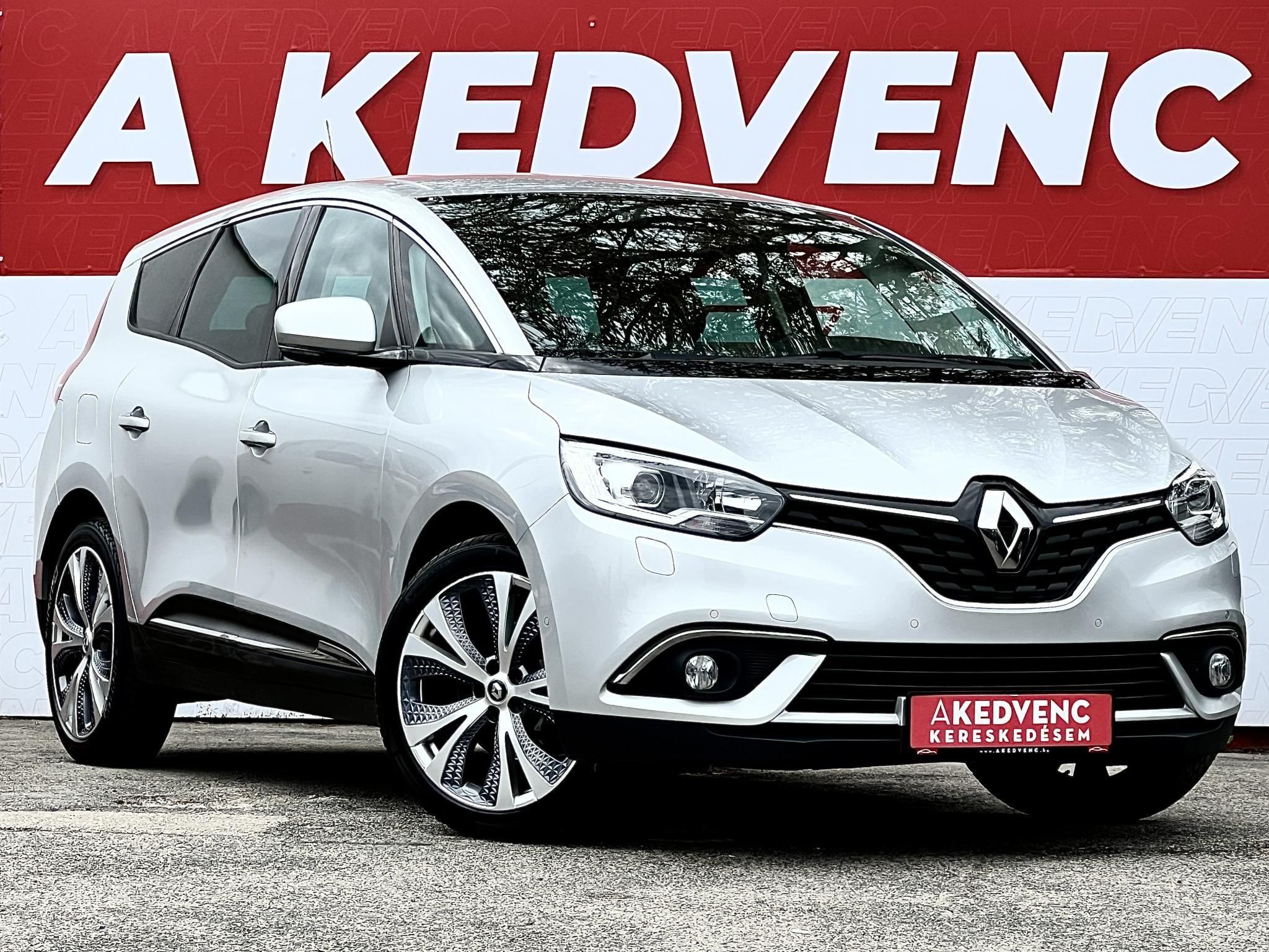 RENAULT GRAND SCENIC Scénic 1.7 Blue dCi Intens EDC (7 személyes ) Carplay. Tolatókamera. tempomat