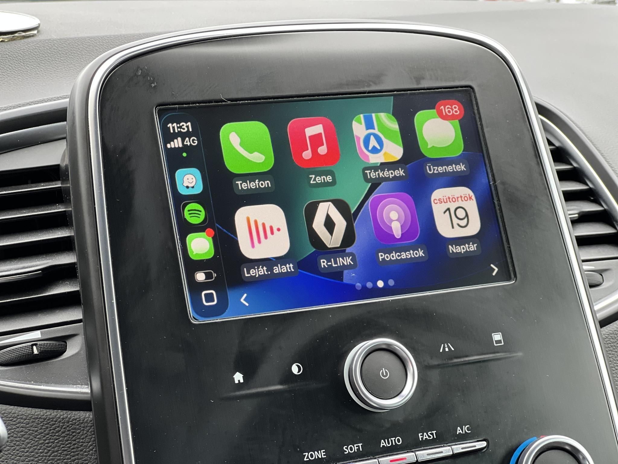 RENAULT GRAND SCENIC Scénic 1.7 Blue dCi Intens EDC (7 személyes ) Carplay. Tolatókamera. tempomat