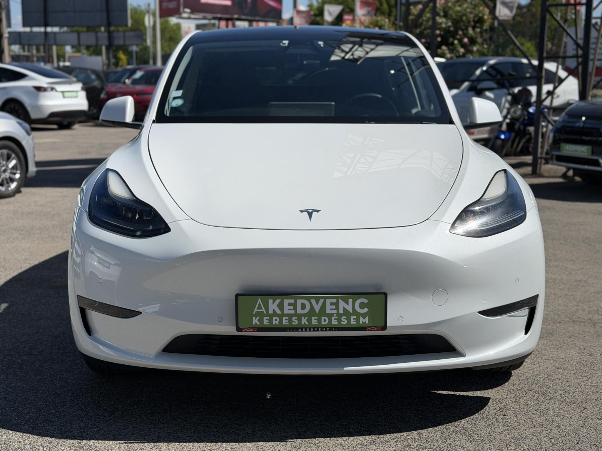 TESLA MODEL Y Long Range AWD (Automata) 159e km. mátrix LED. hőszivattyú. garanciális akkumulátor és hajtás!