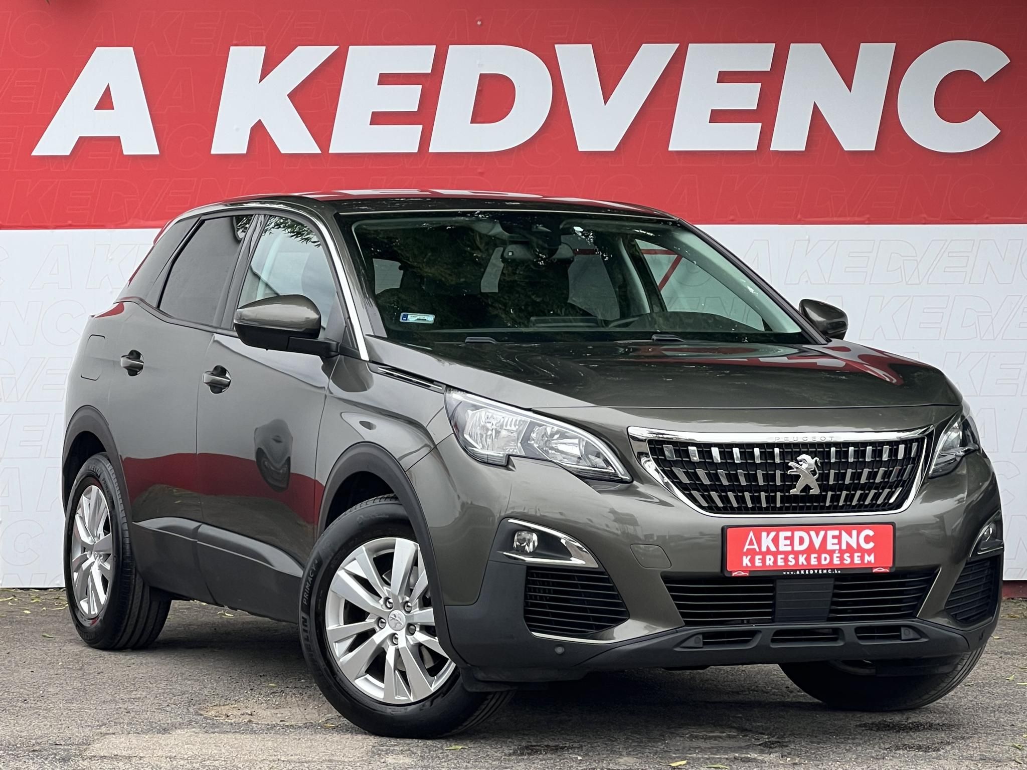 PEUGEOT 3008 1.6 BlueHDi Active EAT6 Klíma Tempomat Bluetooth Carplay 360 kamera!