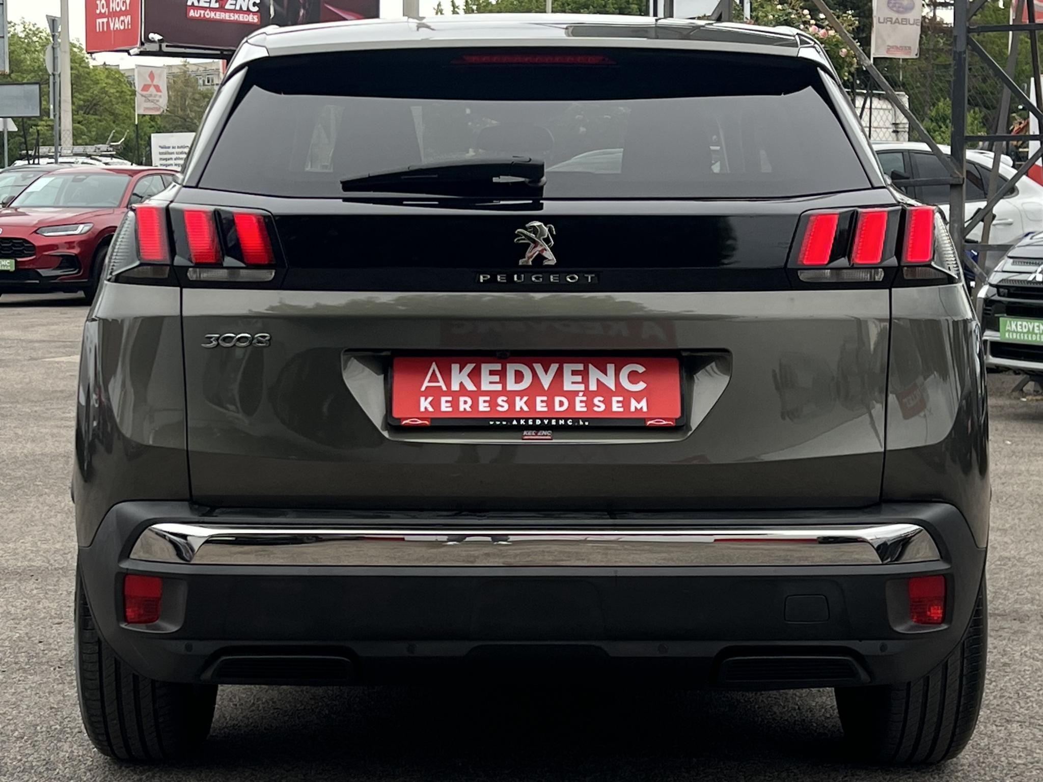 PEUGEOT 3008 1.6 BlueHDi Active EAT6 Klíma Tempomat Bluetooth Carplay 360 kamera!
