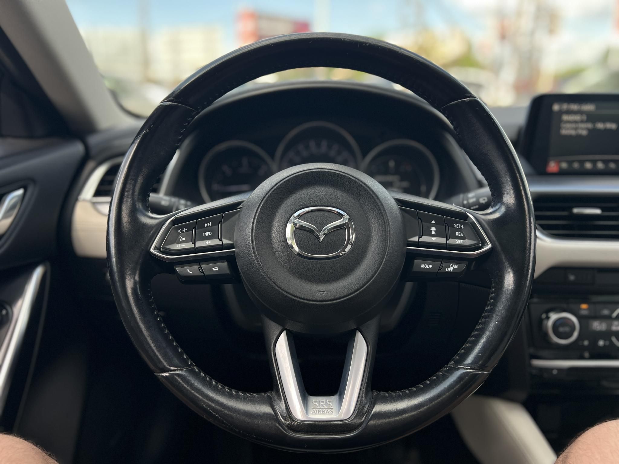 MAZDA 6 2.2 CD Revolution Top (Automata) Sávtartó 360 Head-up Kamera Fehér bőr belső!