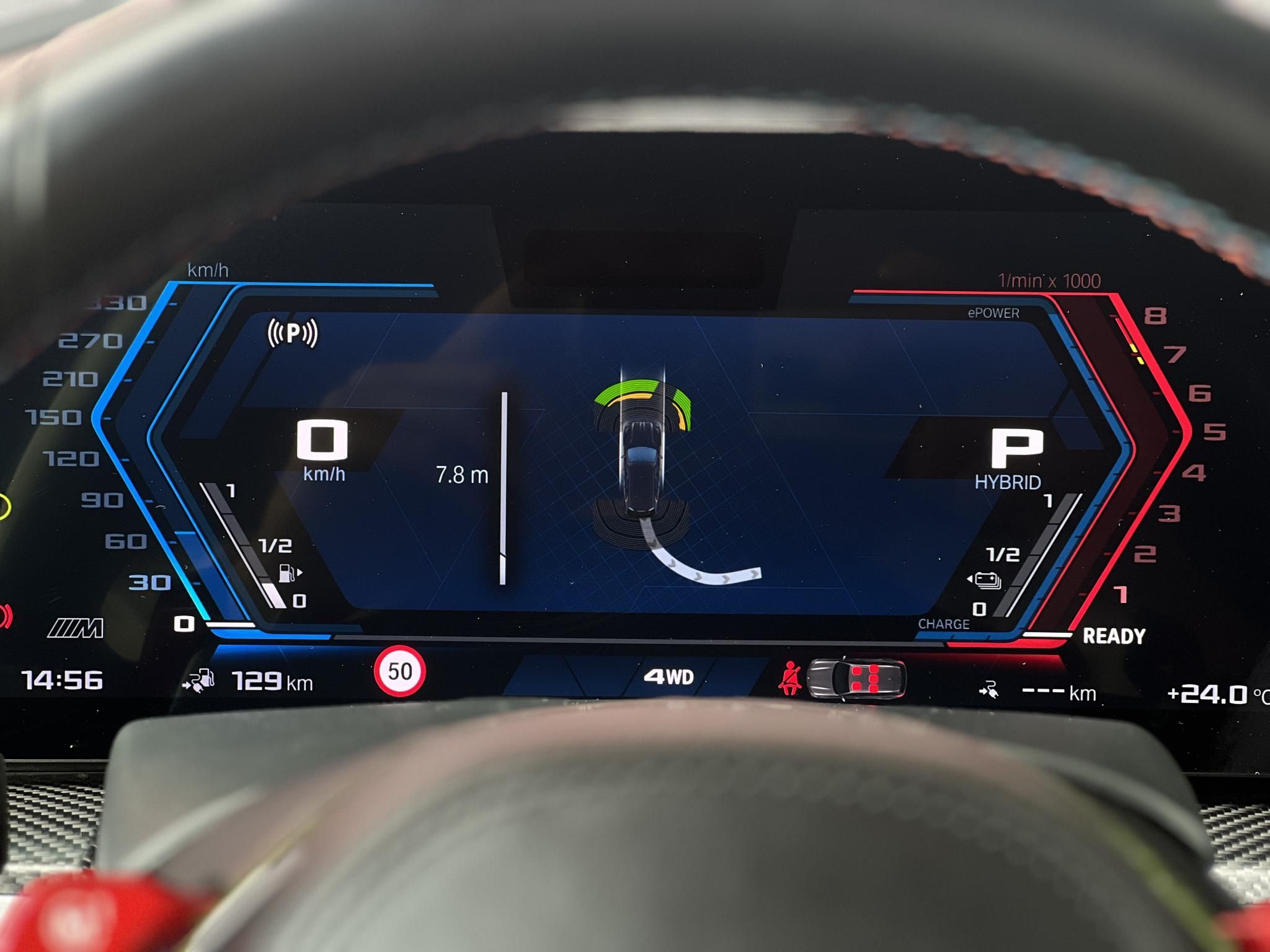 BMW XM (Automata) M.o.-i. 1.tul. teljes felszereltség. márkaszervizelt!