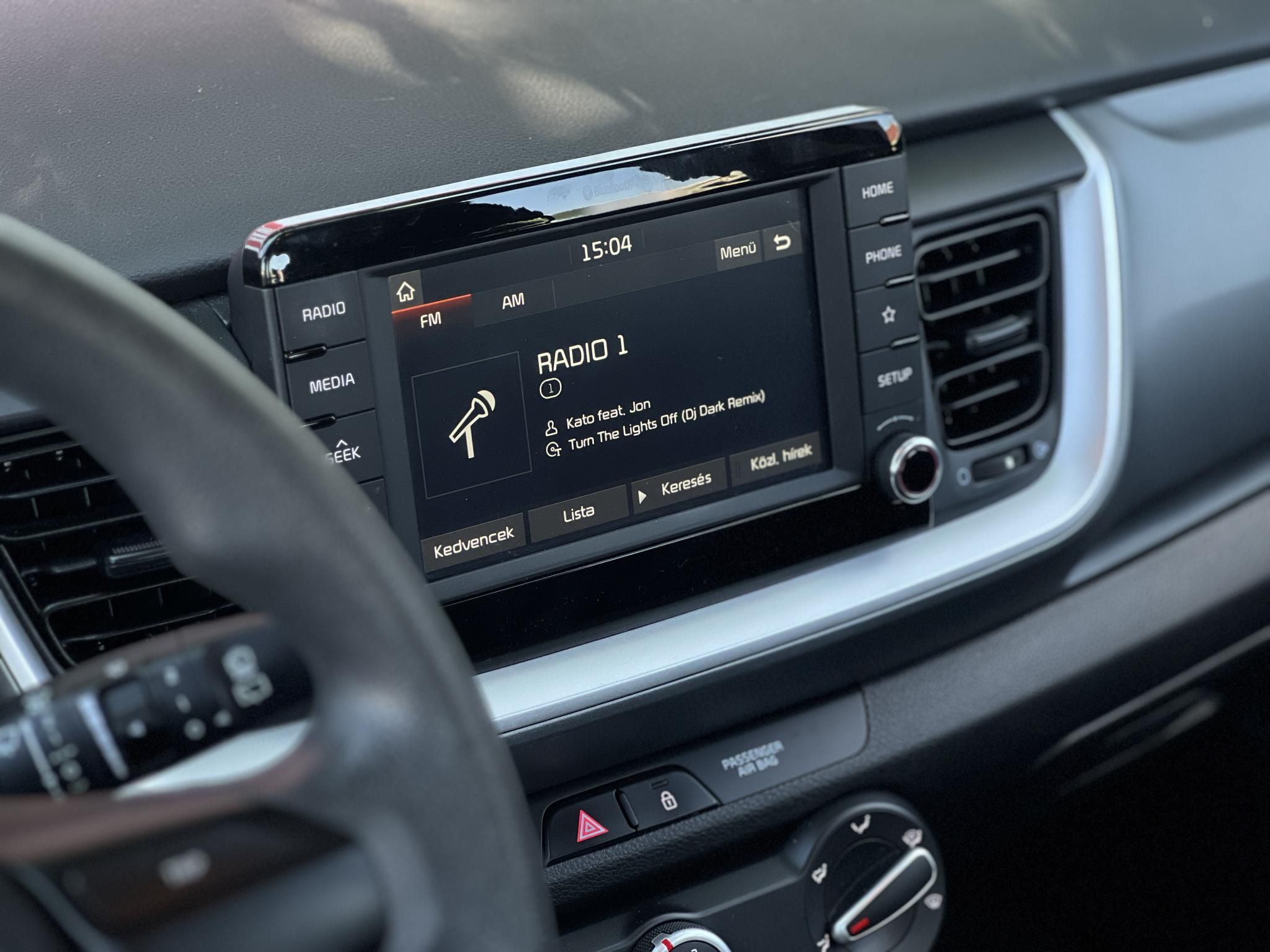 KIA STONIC 1.25 MPI Style Magyarországi. Gyári fényezés. 63e km.Végig vezetett szervizkönyv!