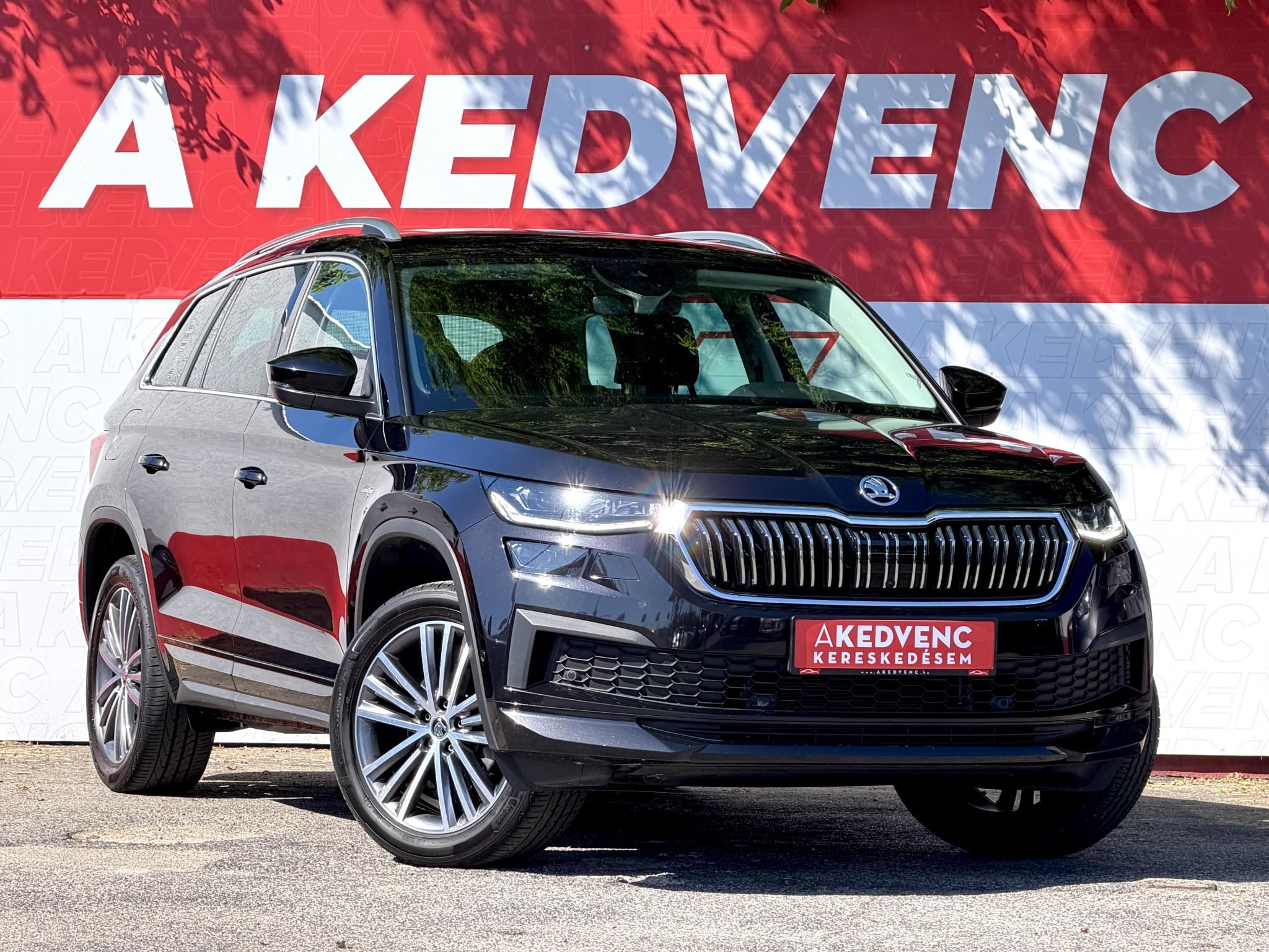 SKODA KODIAQ 2.0 TDI SCR L&K DSG [7 személy] 128e km. LED fényszórók. memória. vonóhorog. 360kamera. CANTON hifi!