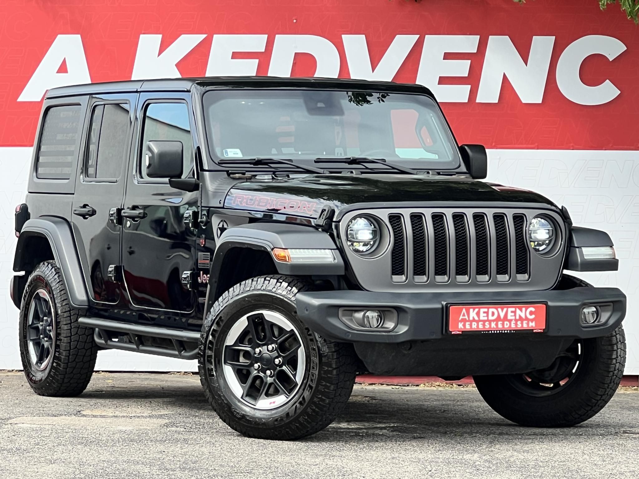 JEEP WRANGLER Unlimited 2.2 CRD Rubicon (Automata) MO-i 2.5t vonóhorog Magas felszereltség