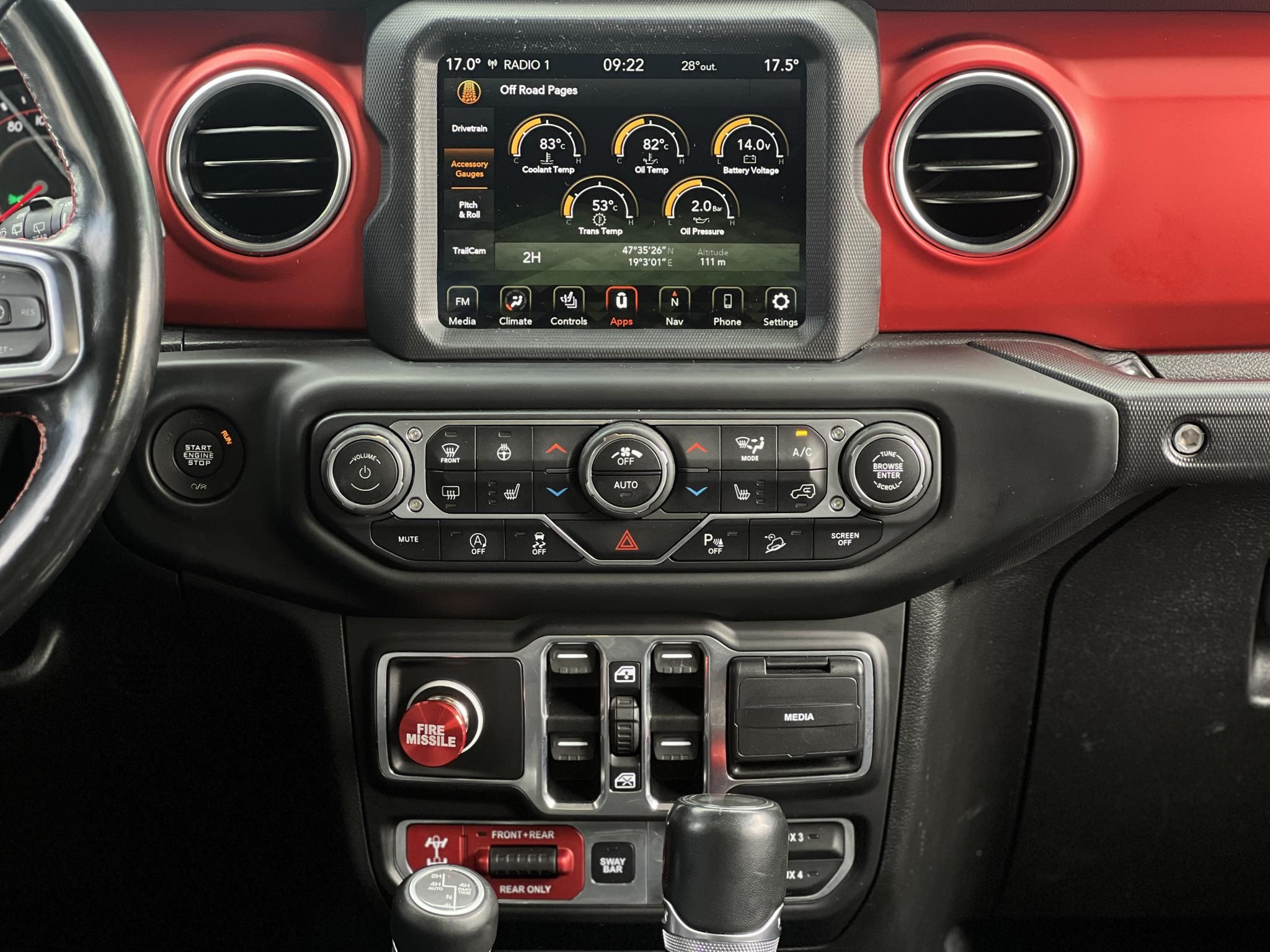 JEEP WRANGLER Unlimited 2.2 CRD Rubicon (Automata) MO-i 2.5t vonóhorog Magas felszereltség