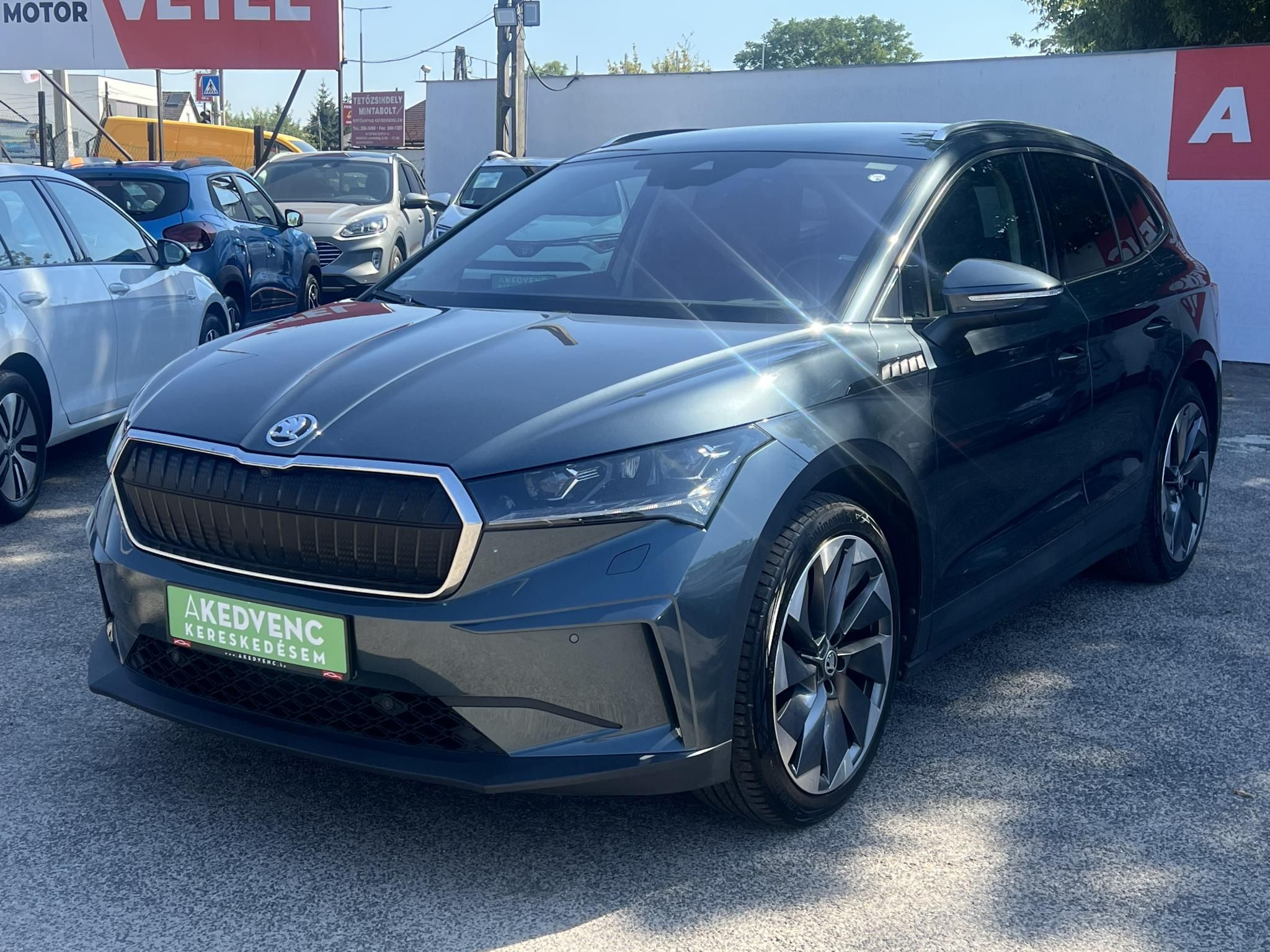 SKODA ENYAQ iV 60 Perfect Led fényszóró Navigáció Carplay Keyless Tolatókamera!