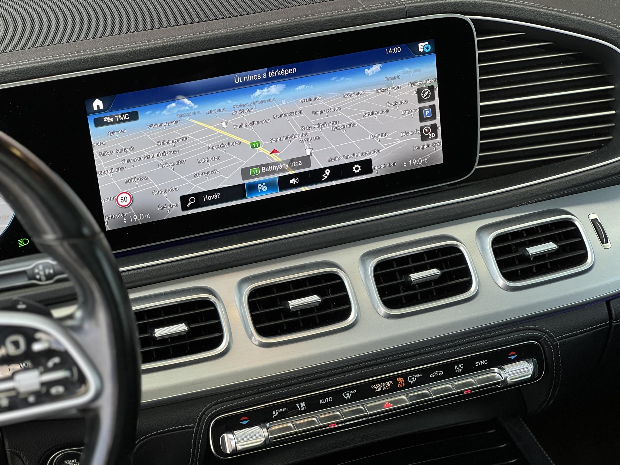 MERCEDES-BENZ GLE 400 d 4Matic 9G-TRONIC Magyarországi Végig vezetett szervizkönyv Burmester Carplay Masszázs ülés!