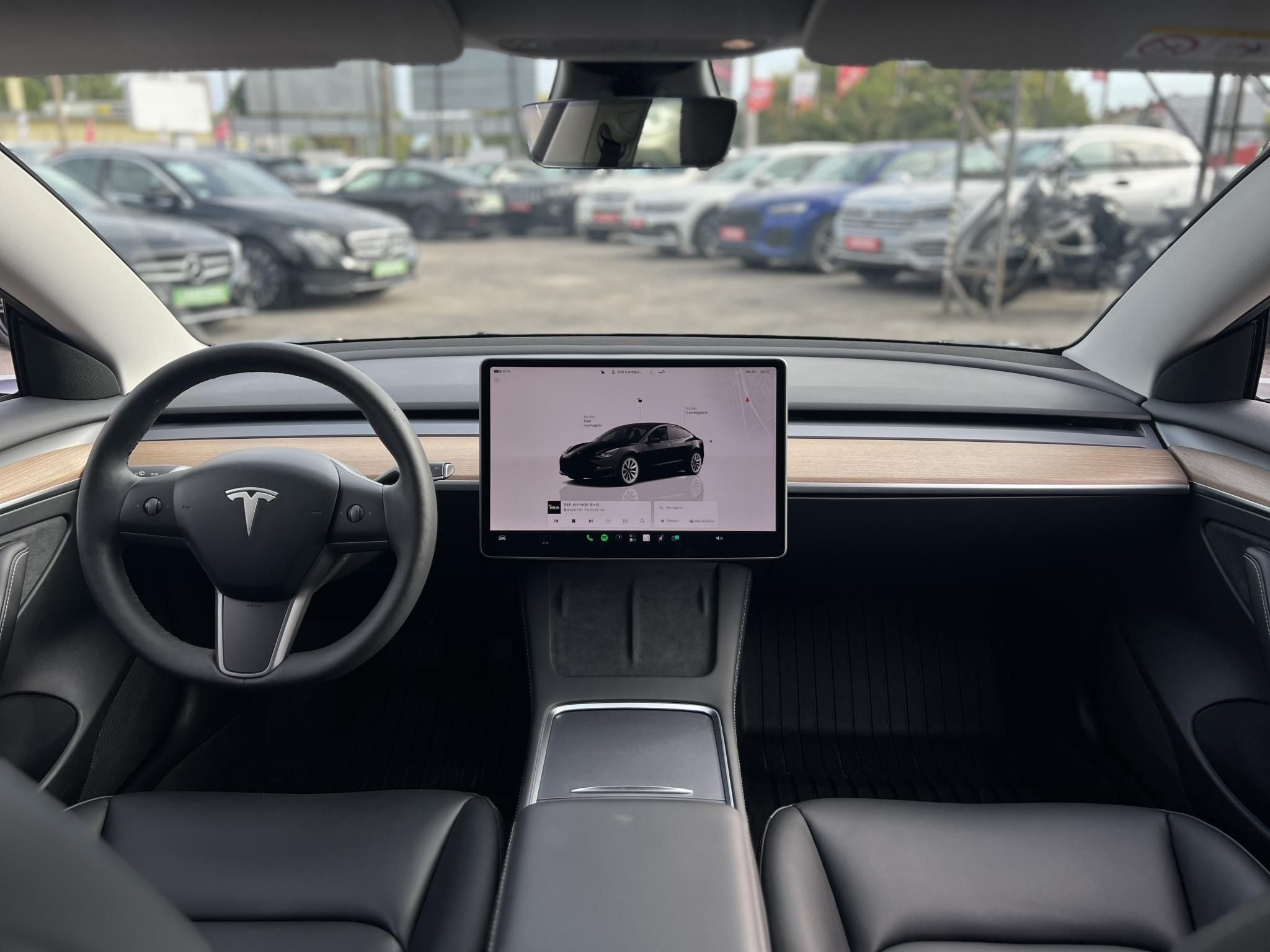 TESLA MODEL 3 Long Range AWD (Automata) V.horog. Ryzen. mátrix LED. 560km hatótáv. 2031-ig garanciális!