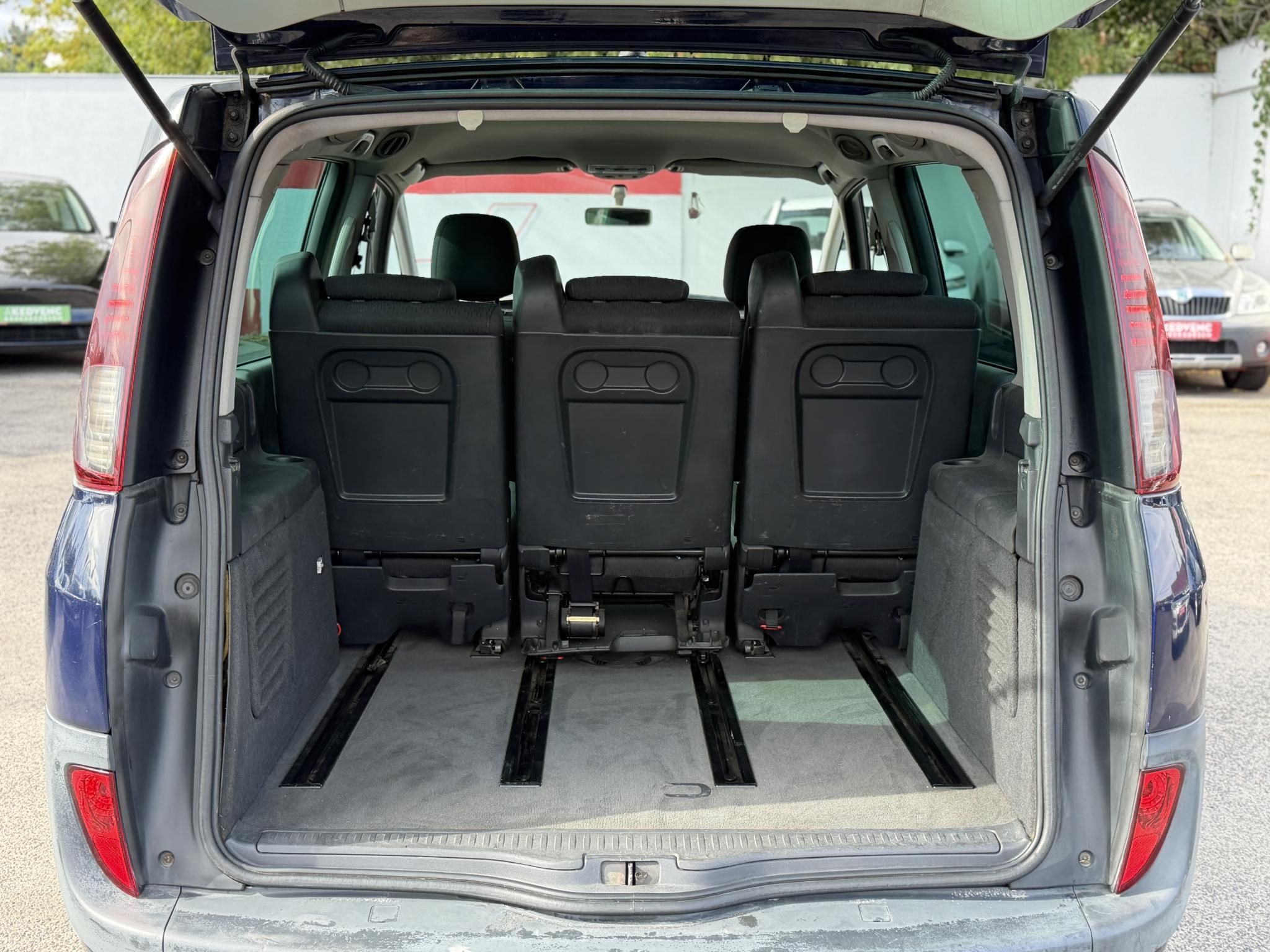 RENAULT ESPACE 1.9 dCi Authentique Magyarországi. klíma. vonóhorog. 1.5 év műszaki!