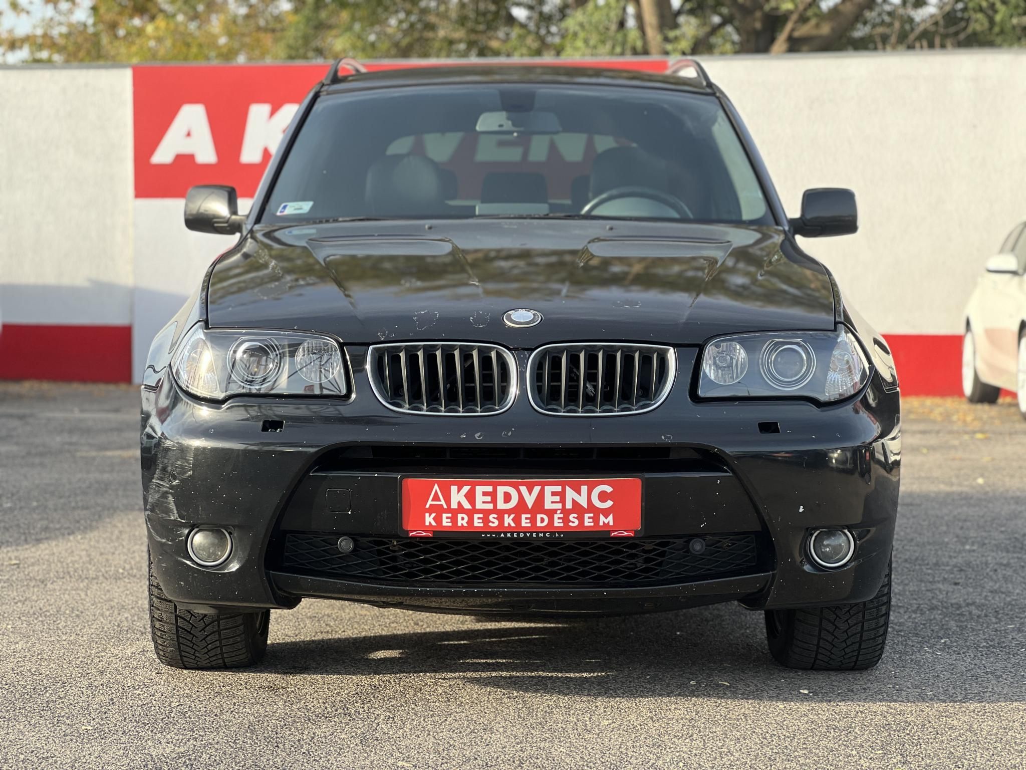 BMW X3 3.0 (Automata) xenon fényszórók. ülésfűtés. lejtmenet. memória. vonóhorog. bőr belső!