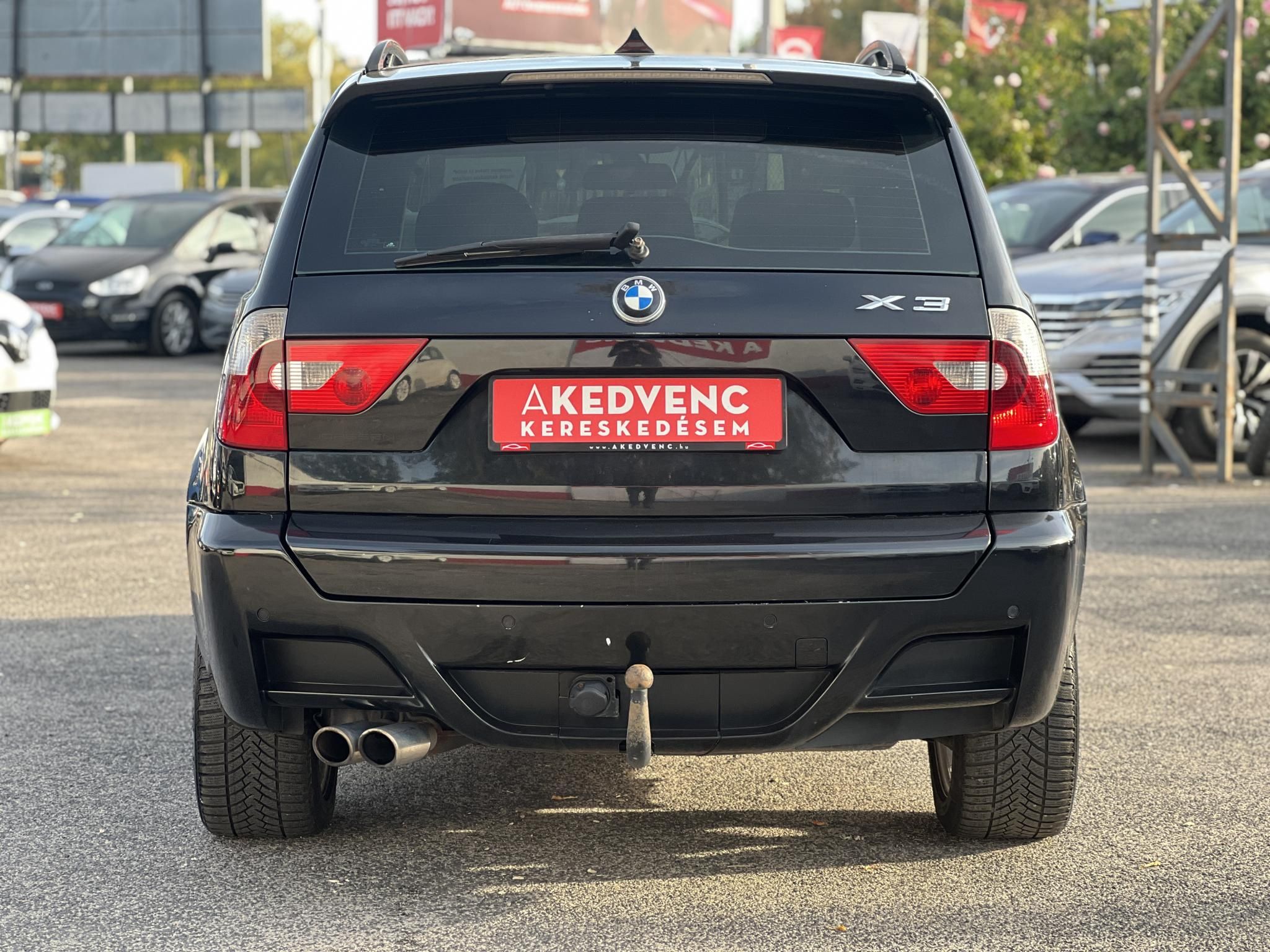 BMW X3 3.0 (Automata) xenon fényszórók. ülésfűtés. lejtmenet. memória. vonóhorog. bőr belső!