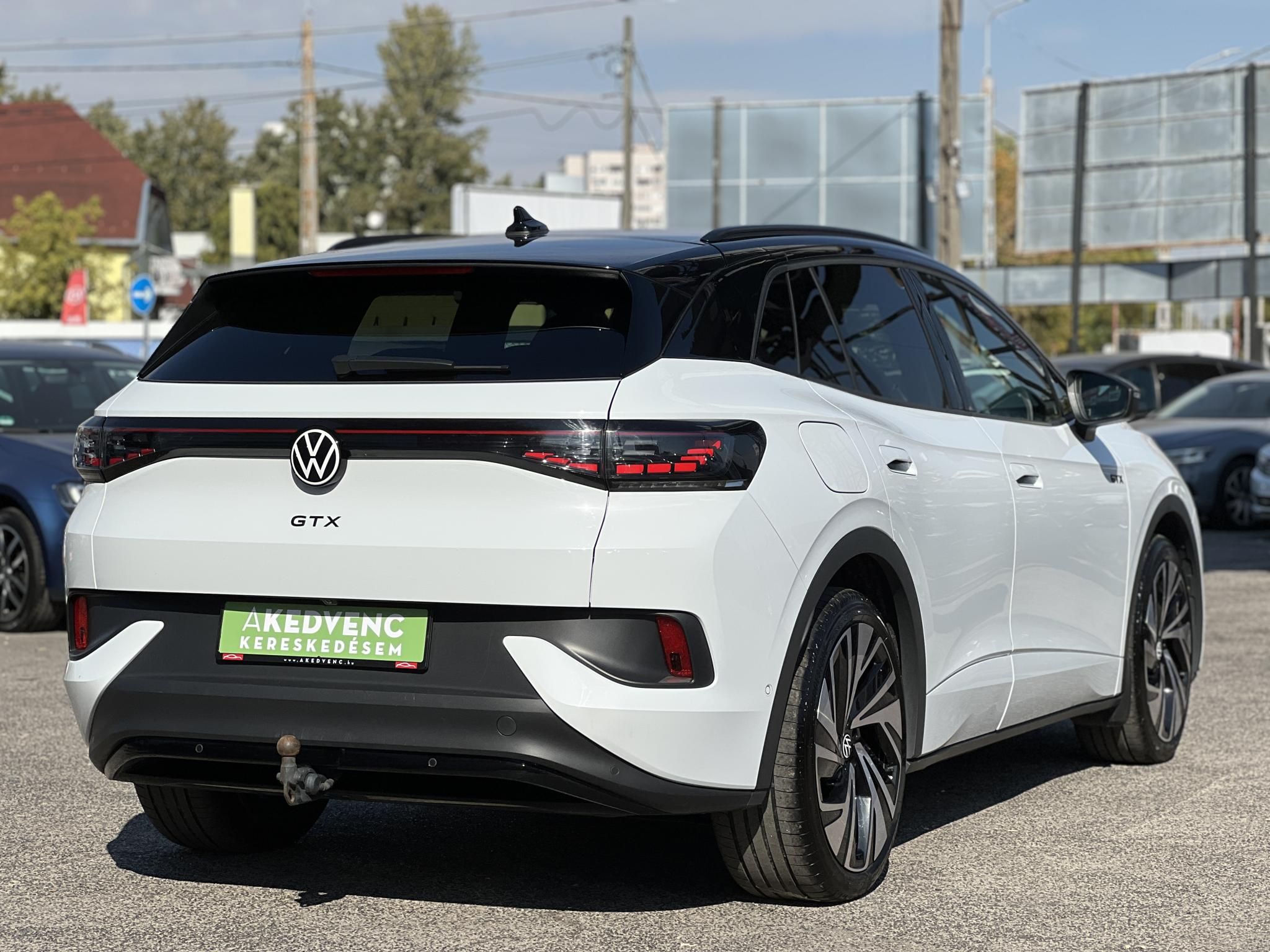 VOLKSWAGEN ID.4 GTX 4Motion 77kWh. 450 km hatótáv. masszázsülés. CarPlay