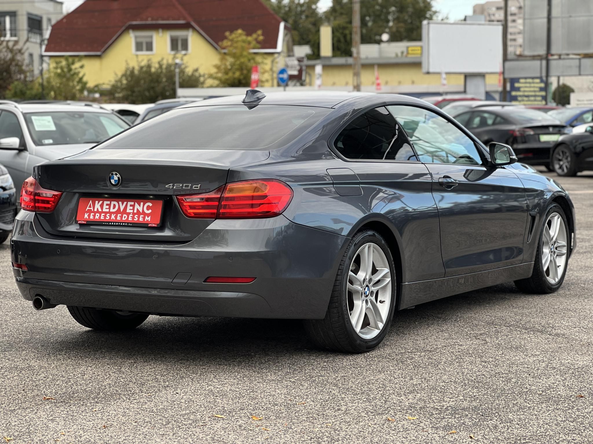 BMW 420d kézi váltó. Prof Navi. rendszeresen szervizelt. xenon. 5L/100km. A legjobb áron!