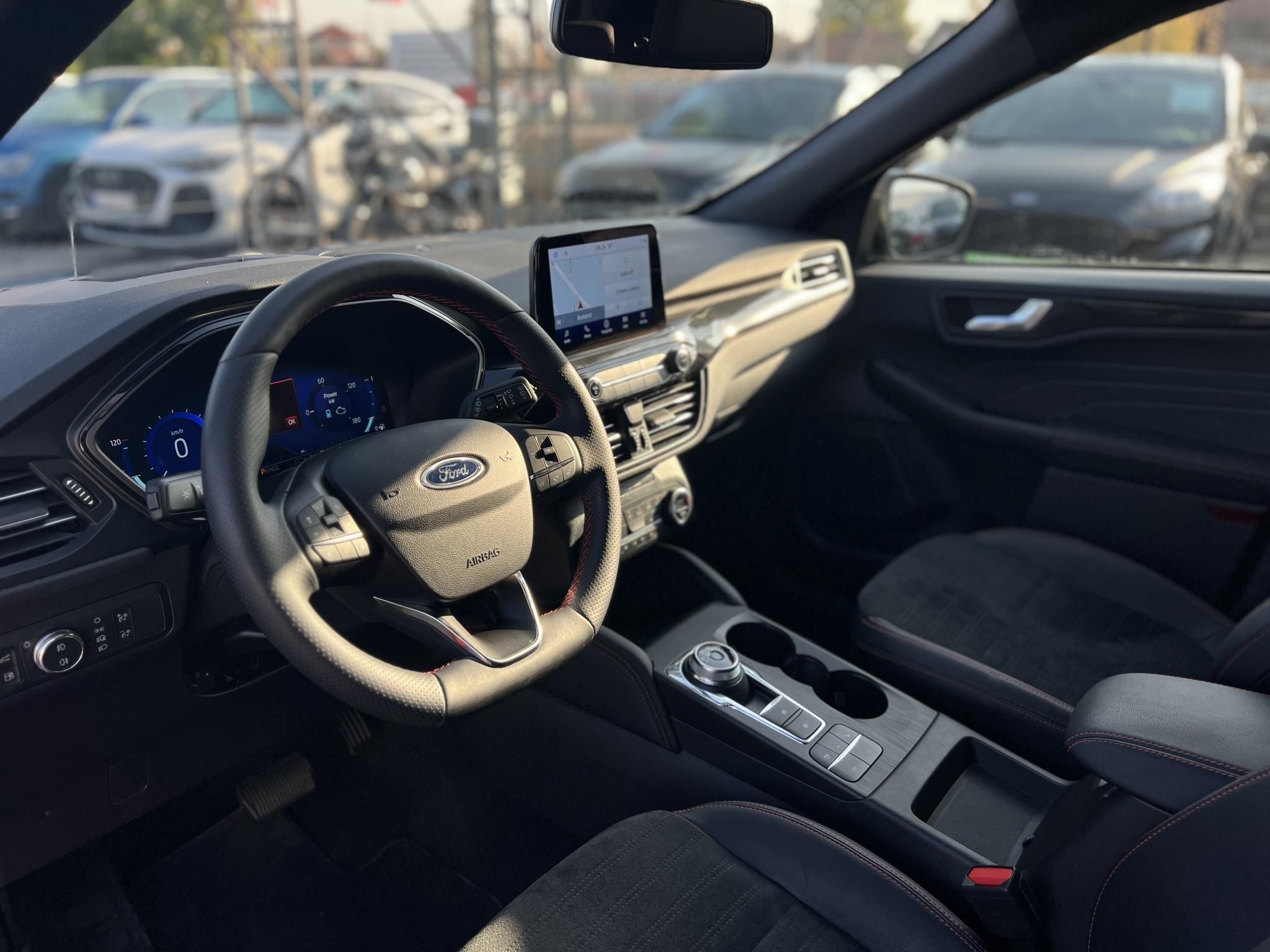 FORD KUGA 2.5 PHEV ST-Line CVT 34e km. sérülésmentes. márkaszervizelt. head-up. gyönyörű állapot!