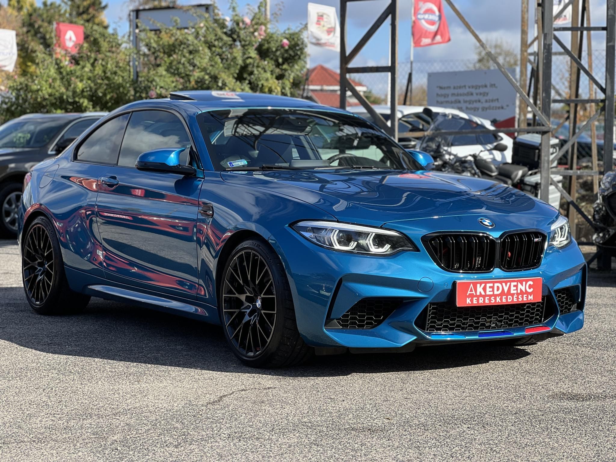 BMW M2 Competition DKG Tuningmentes. magas felszereltség. Apple carplay