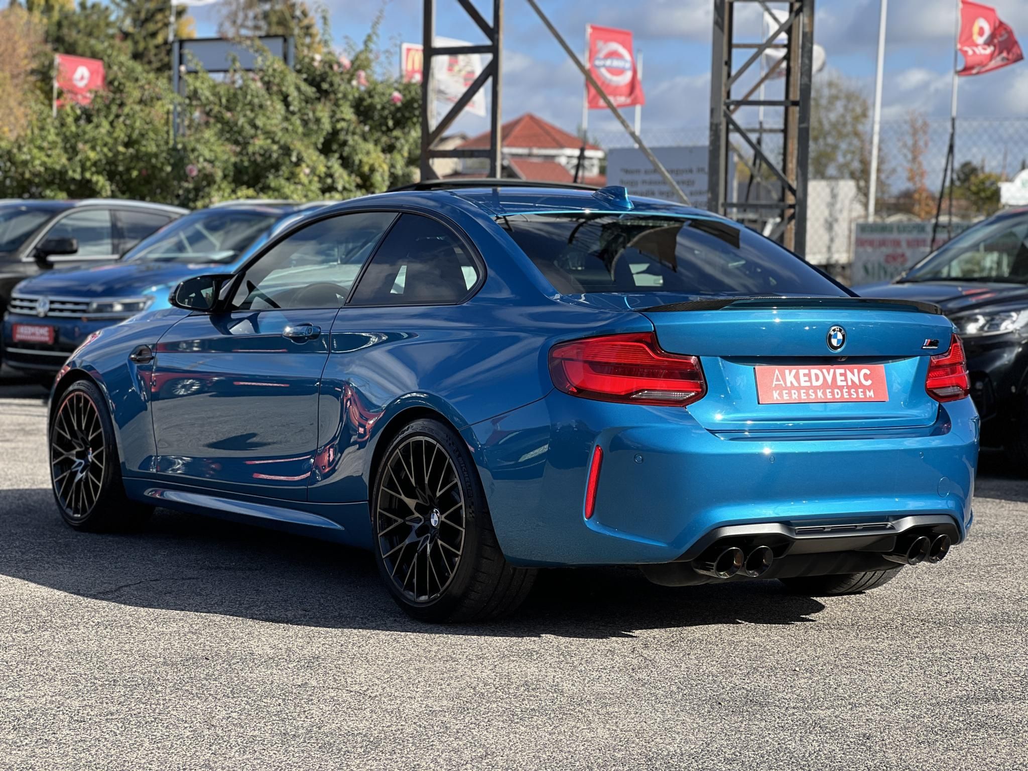 BMW M2 Competition DKG Tuningmentes. magas felszereltség. Apple carplay