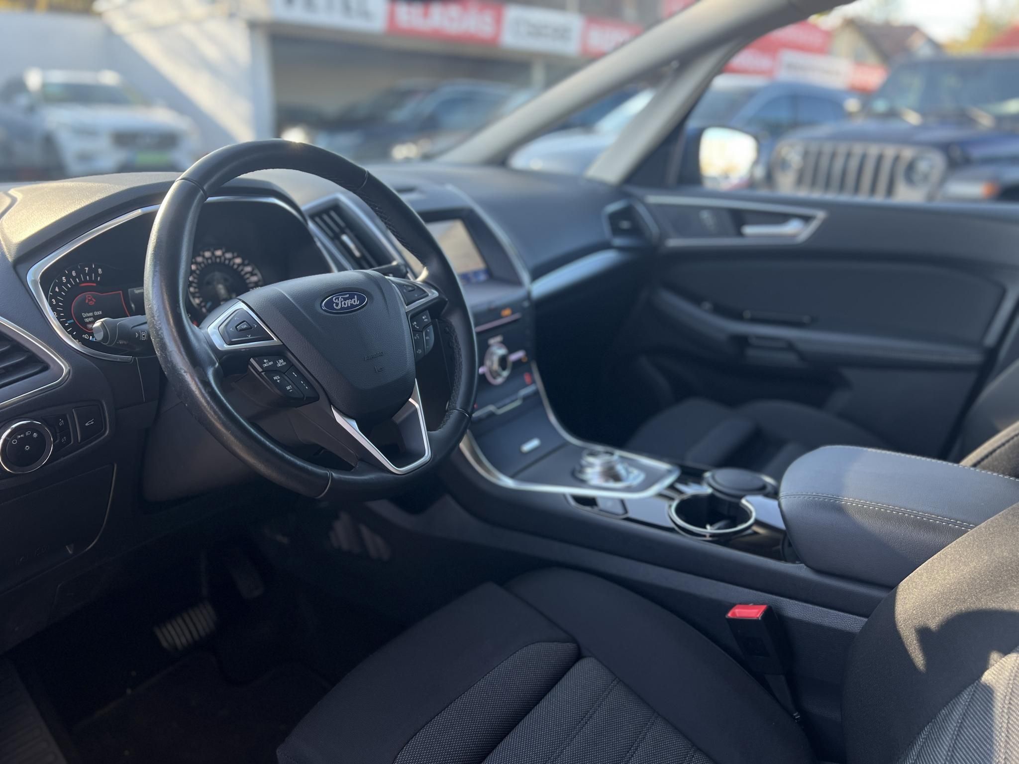 FORD S-MAX 2.5 FHEV Titanium CVT Sávtartó Carplay Tempomat Ülésfűtés!